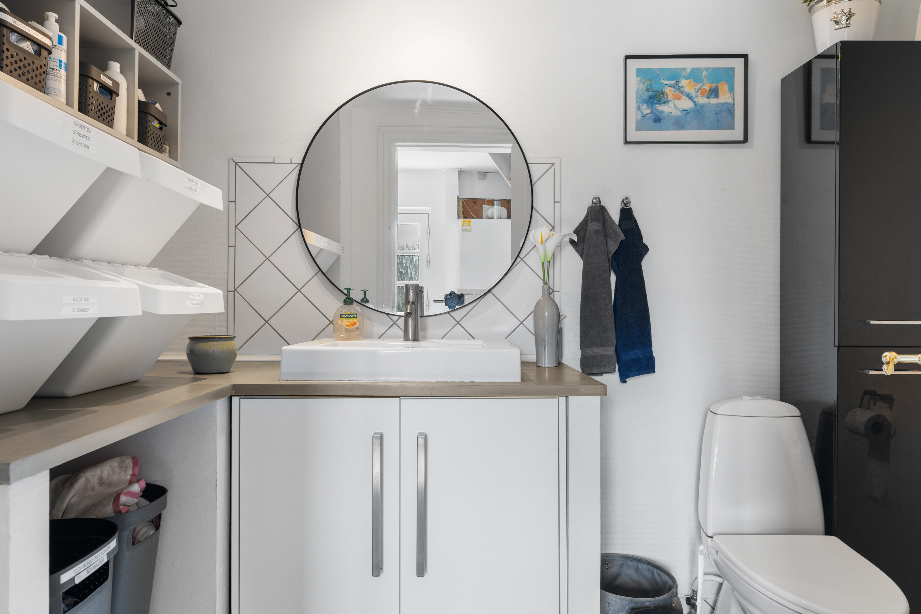 Fremhævet badeværelse billede i fuldskærmstilstand. Billede af Sinebjergvej 6, Bjerne, 5600 Faaborg