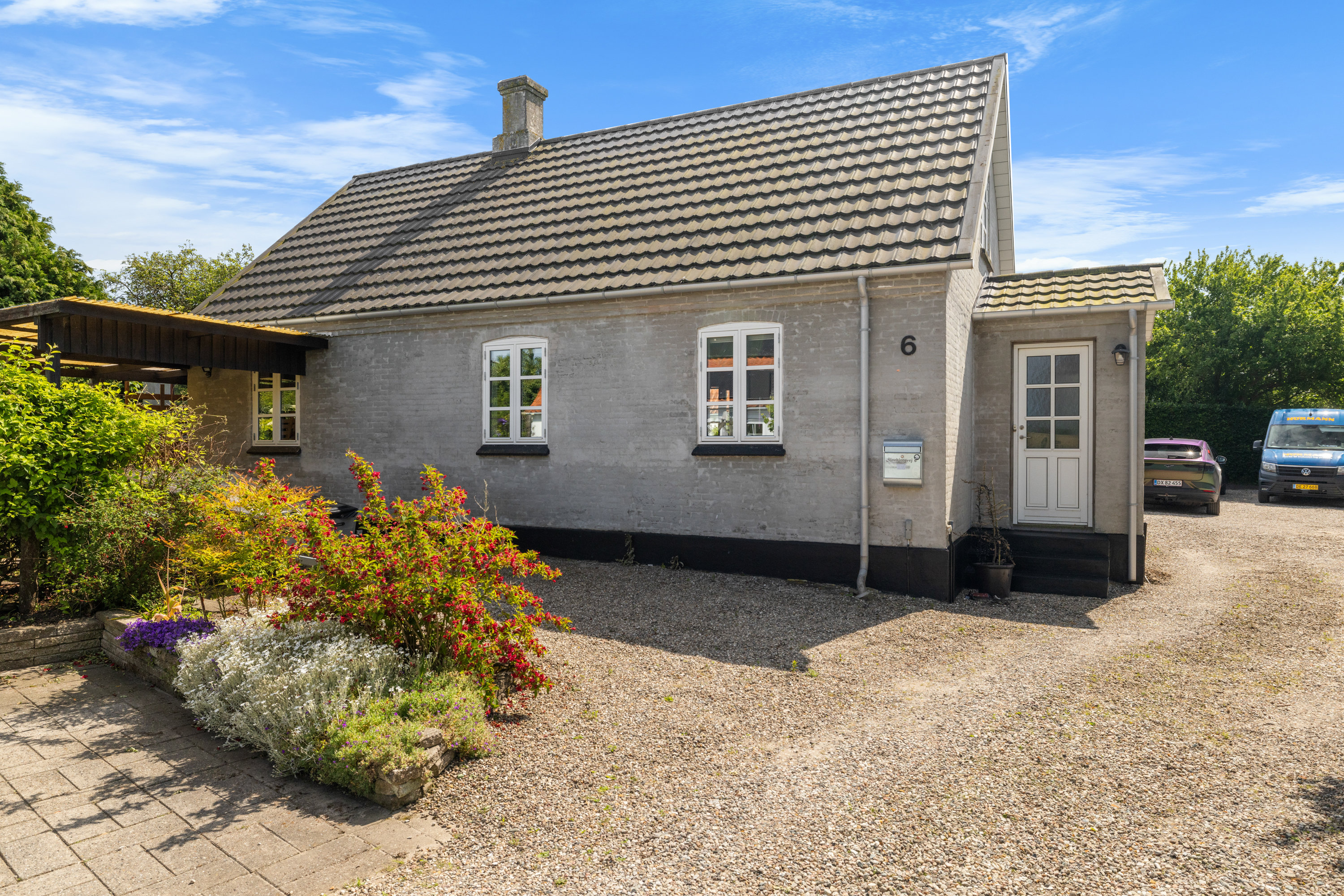 Fremhævet facade billede i fuldskærmstilstand. Billede af Sinebjergvej 6, Bjerne, 5600 Faaborg