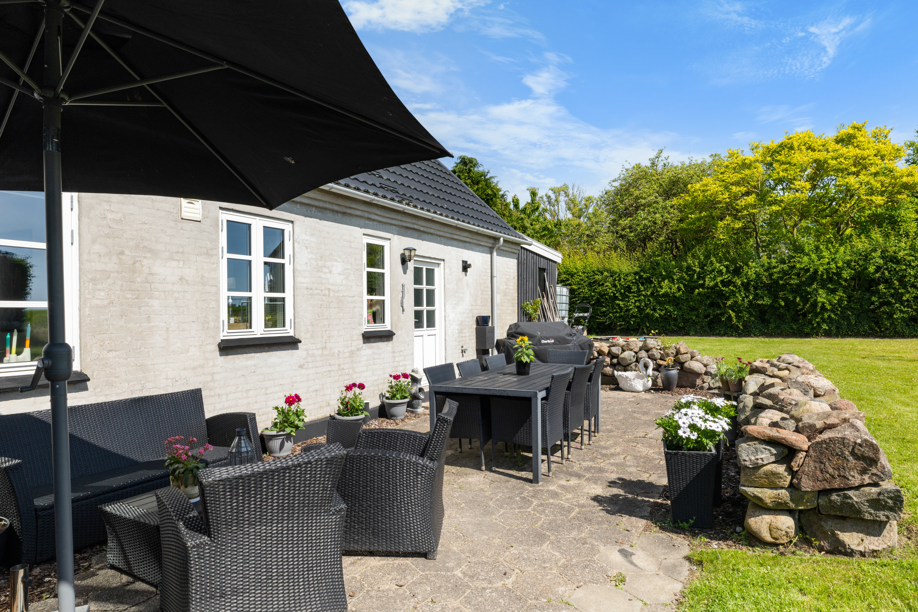 Miniaturebillede 2: terrasse. Billede af Sinebjergvej 6, Bjerne, 5600 Faaborg