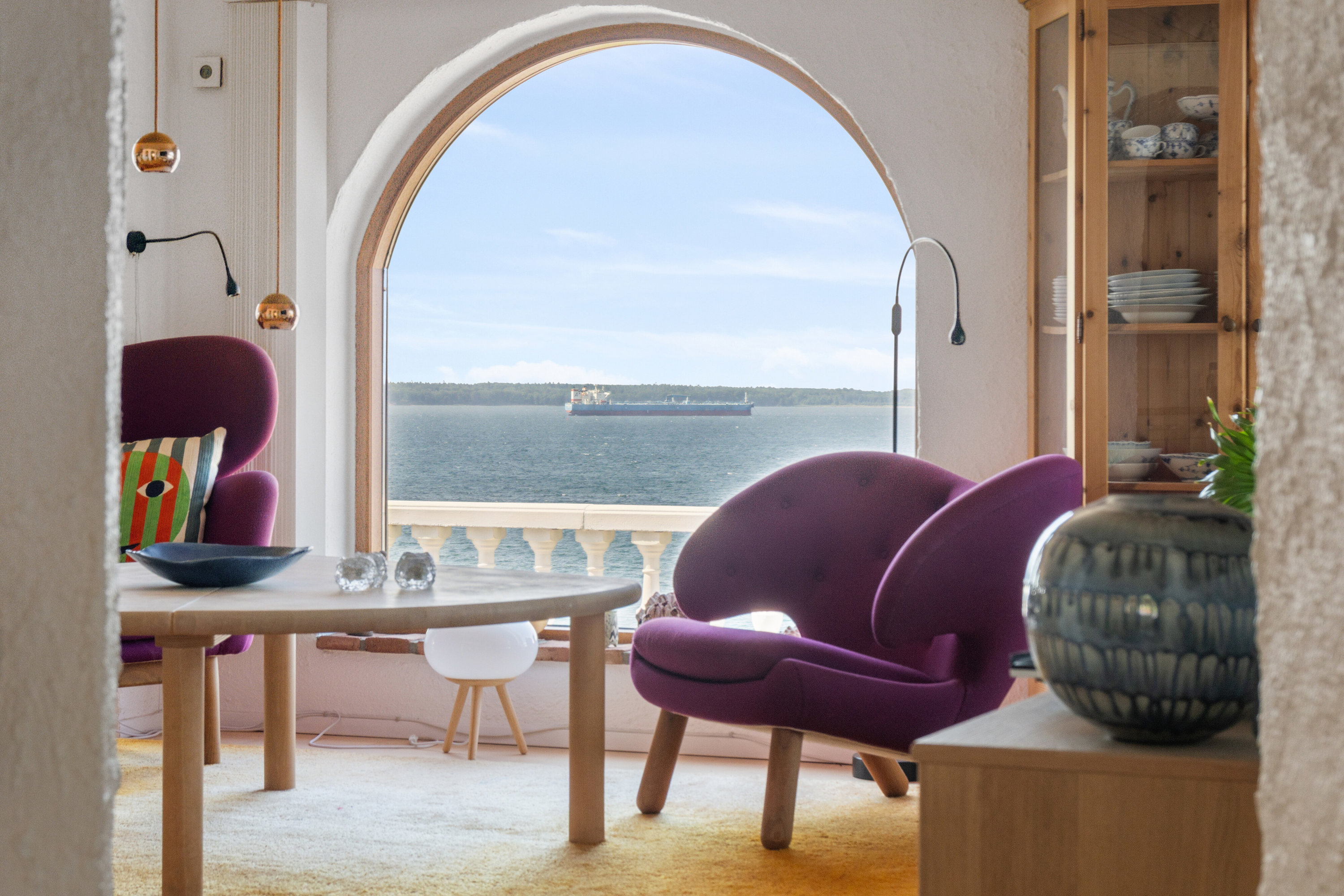 Fremhævet stue billede i fuldskærmstilstand. Billede af Sandlodsvej 95, 4400 Kalundborg