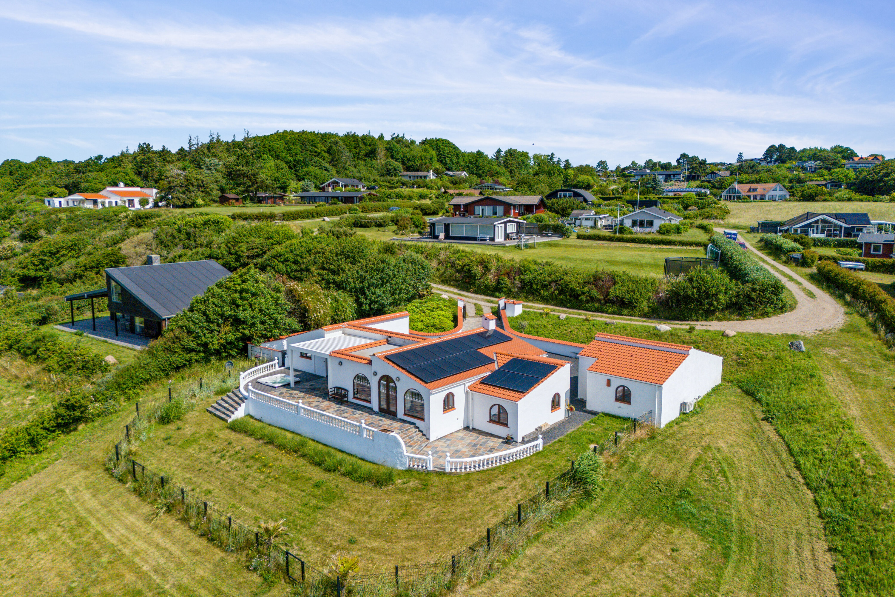 Fremhævet luftfoto billede i fuldskærmstilstand. Billede af Sandlodsvej 95, 4400 Kalundborg