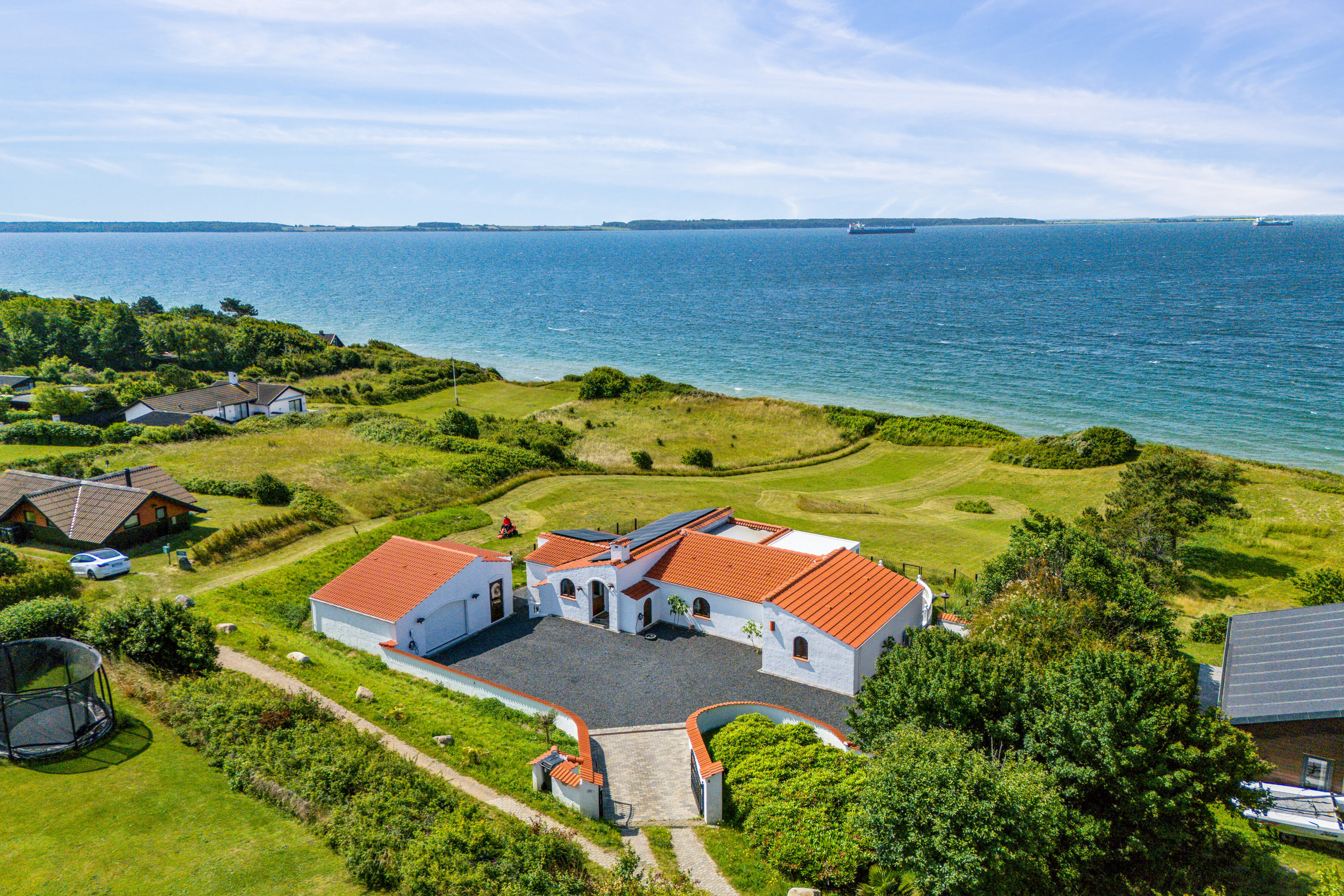 Fremhævet luftfoto billede i fuldskærmstilstand. Billede af Sandlodsvej 95, 4400 Kalundborg