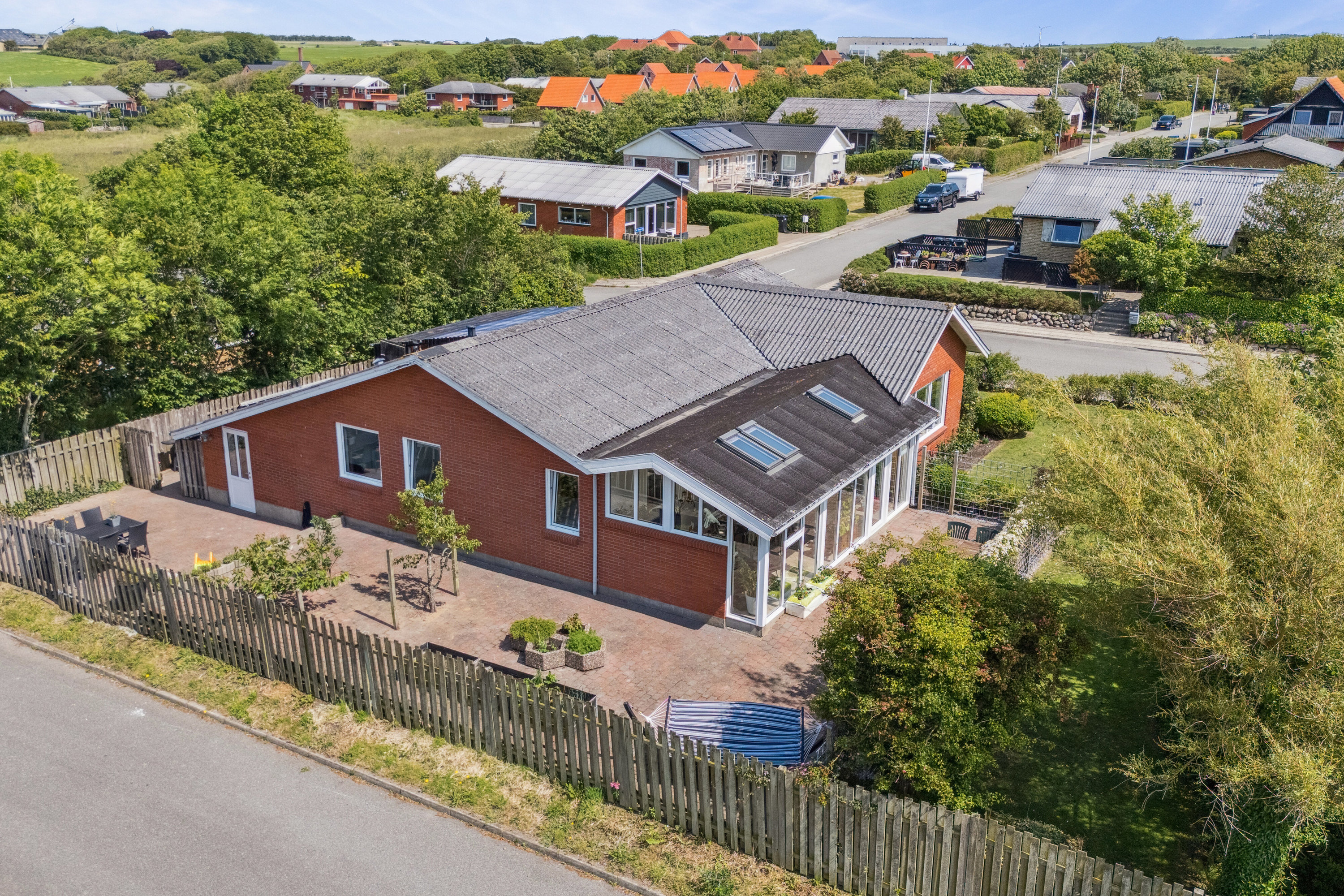 Fremhævet set fra vejen billede i fuldskærmstilstand. Billede af Niels Ebbesensvej 5, 7770 Vestervig