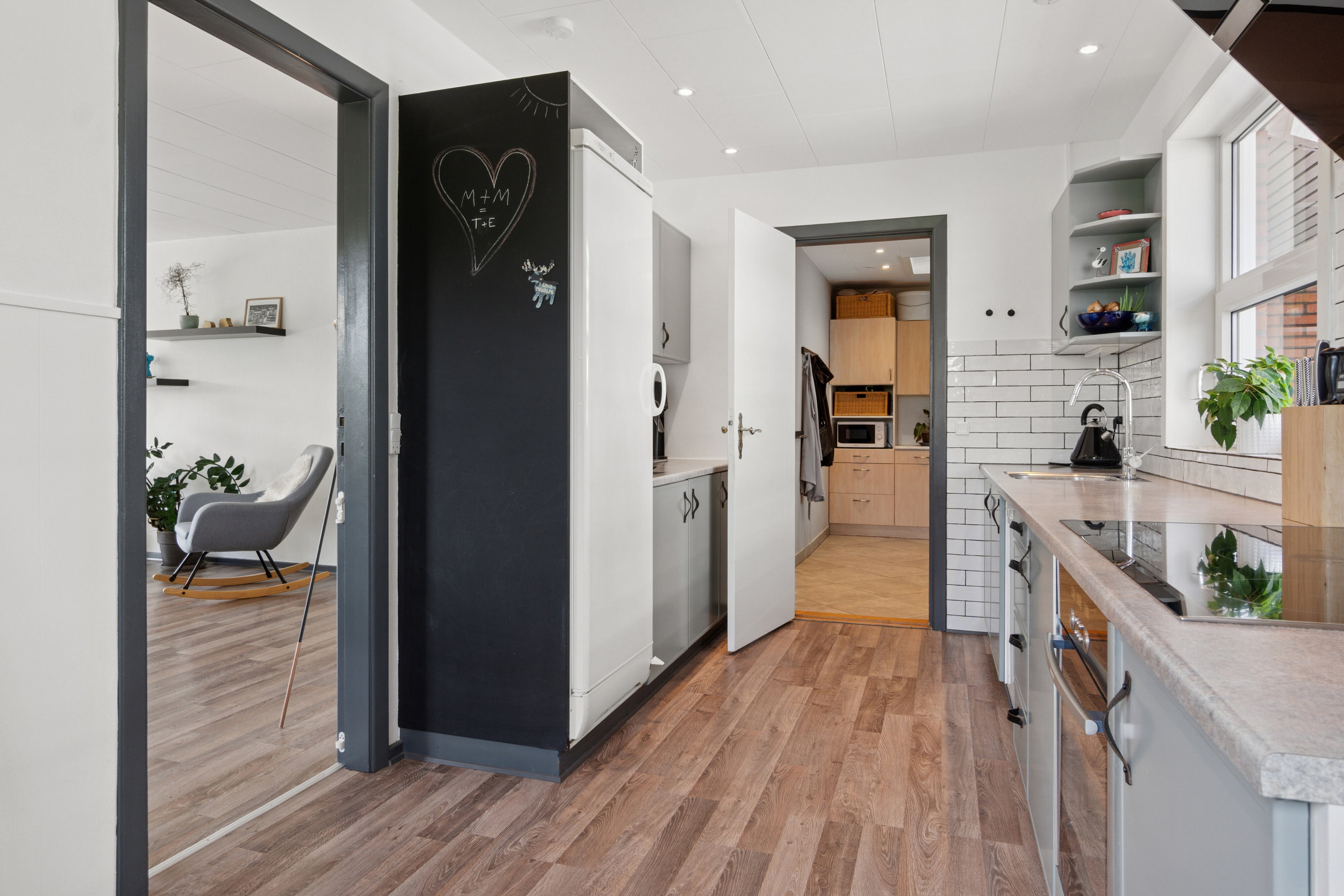 Fremhævet gang billede i fuldskærmstilstand. Billede af Niels Ebbesensvej 5, 7770 Vestervig