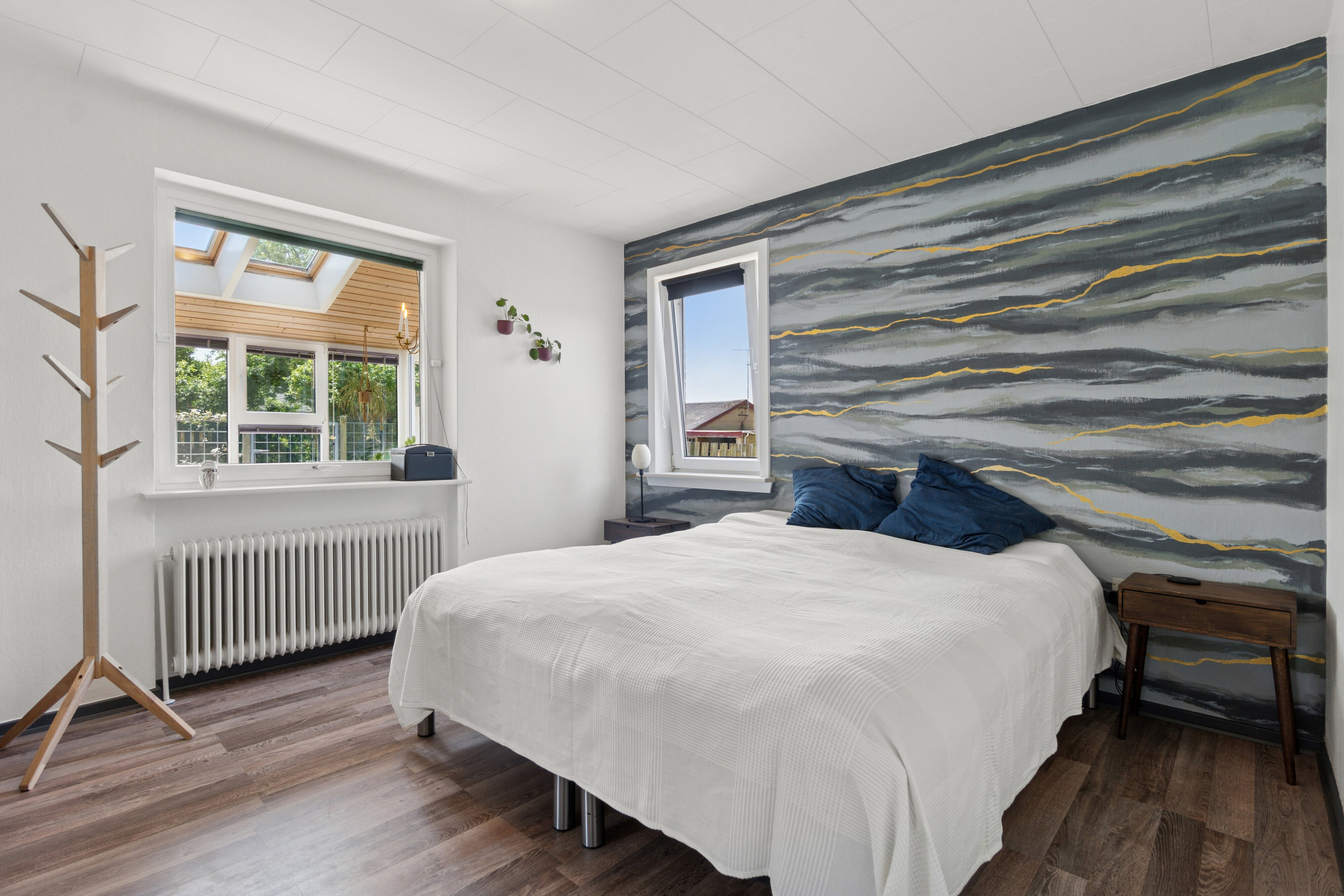 Fremhævet soveværelse billede i fuldskærmstilstand. Billede af Niels Ebbesensvej 5, 7770 Vestervig