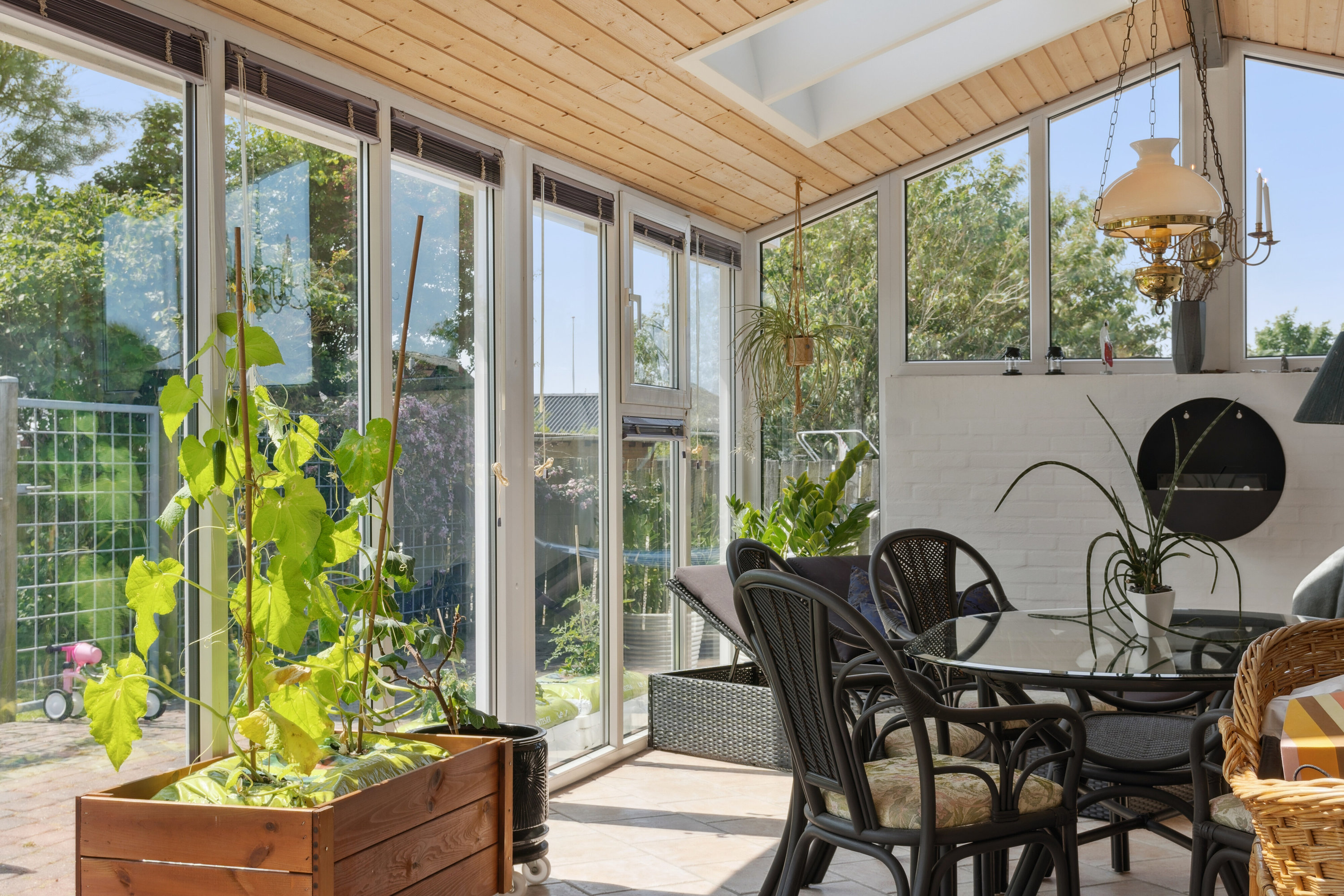 Fremhævet terrasse billede i fuldskærmstilstand. Billede af Niels Ebbesensvej 5, 7770 Vestervig