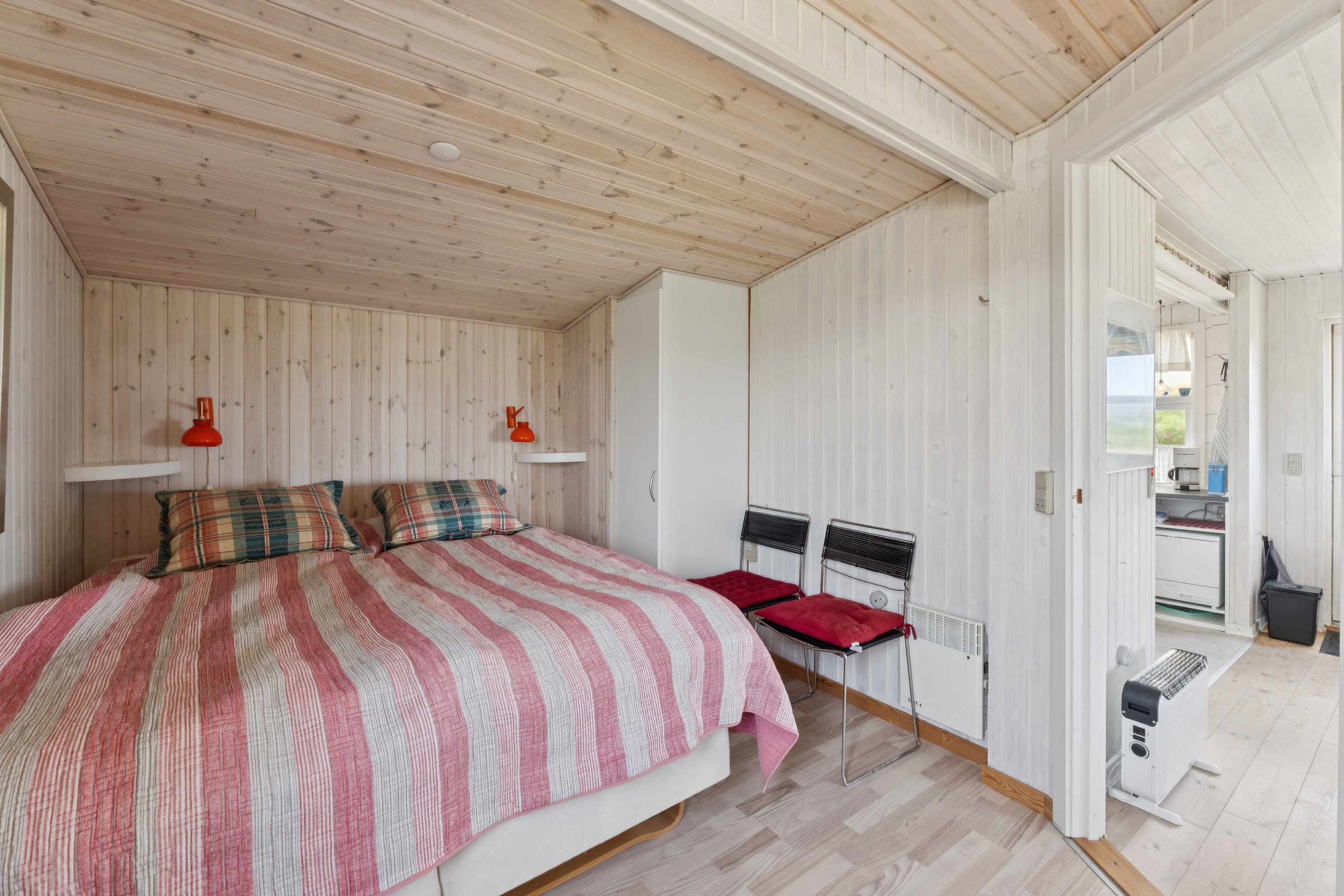 Fremhævet soveværelse billede i fuldskærmstilstand. Billede af Ved Stranden 25, Skal Klit, 9800 Hjørring