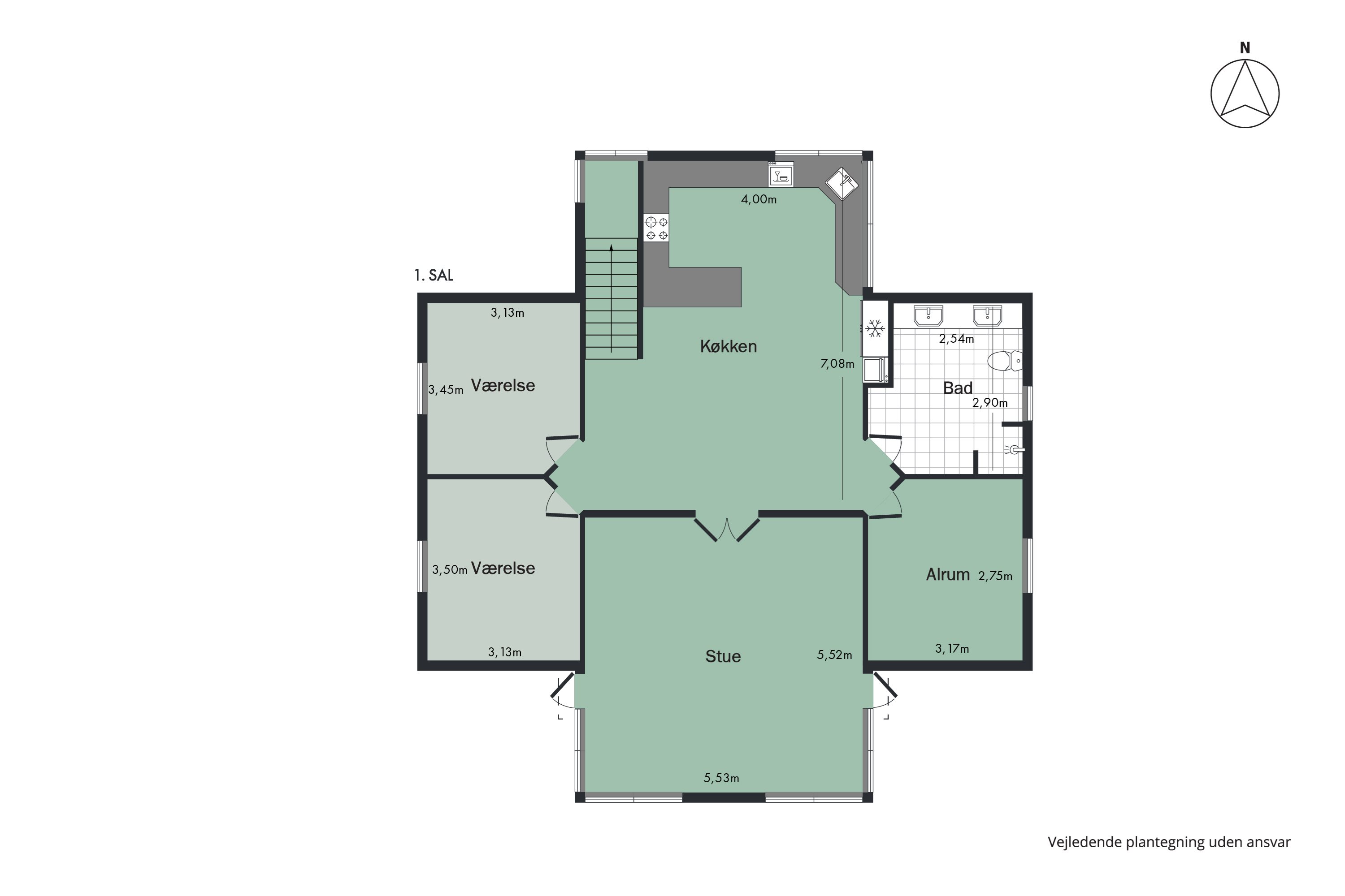 Plantegninger billede af Holger Sørensens Vej 11, Klejtrup, 9500 Hobro