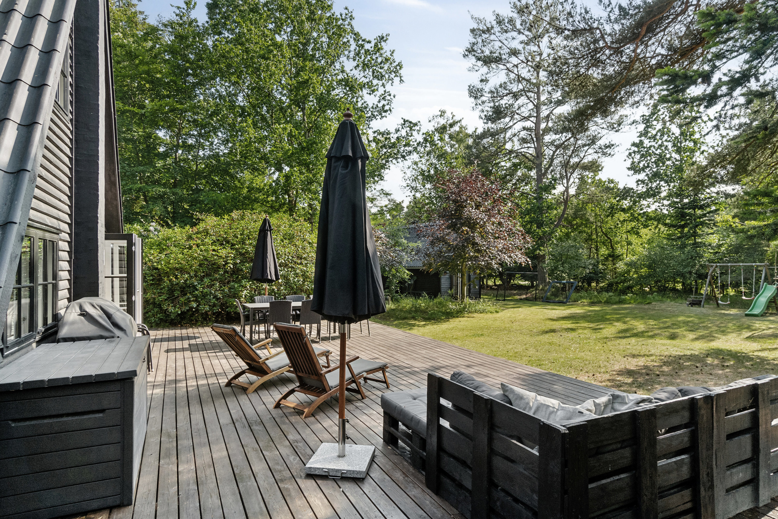 Fremhævet terrasse billede i fuldskærmstilstand. Billede af Fasanvej 3, 4500 Nykøbing Sj