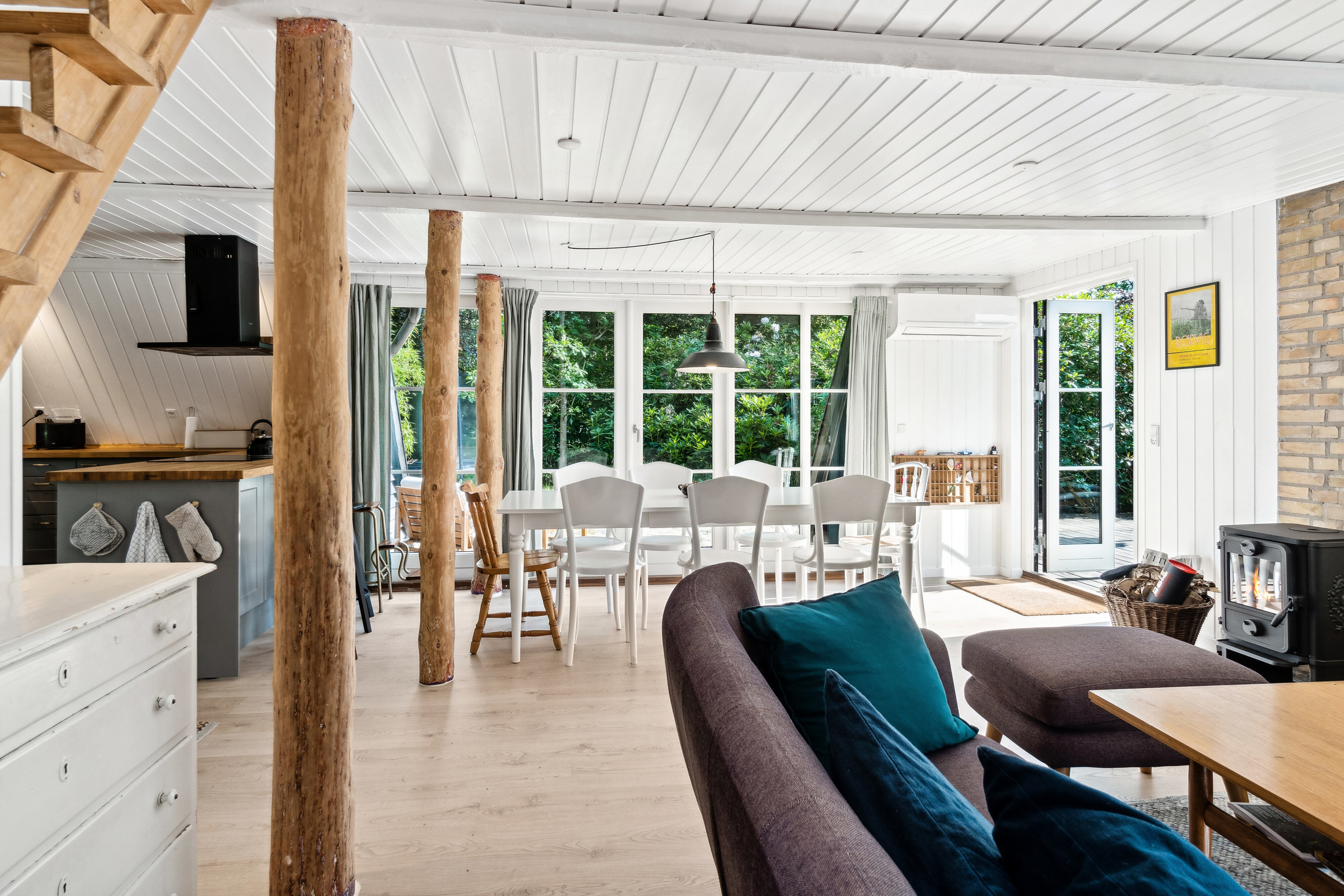 Fremhævet stue billede i fuldskærmstilstand. Billede af Fasanvej 3, 4500 Nykøbing Sj