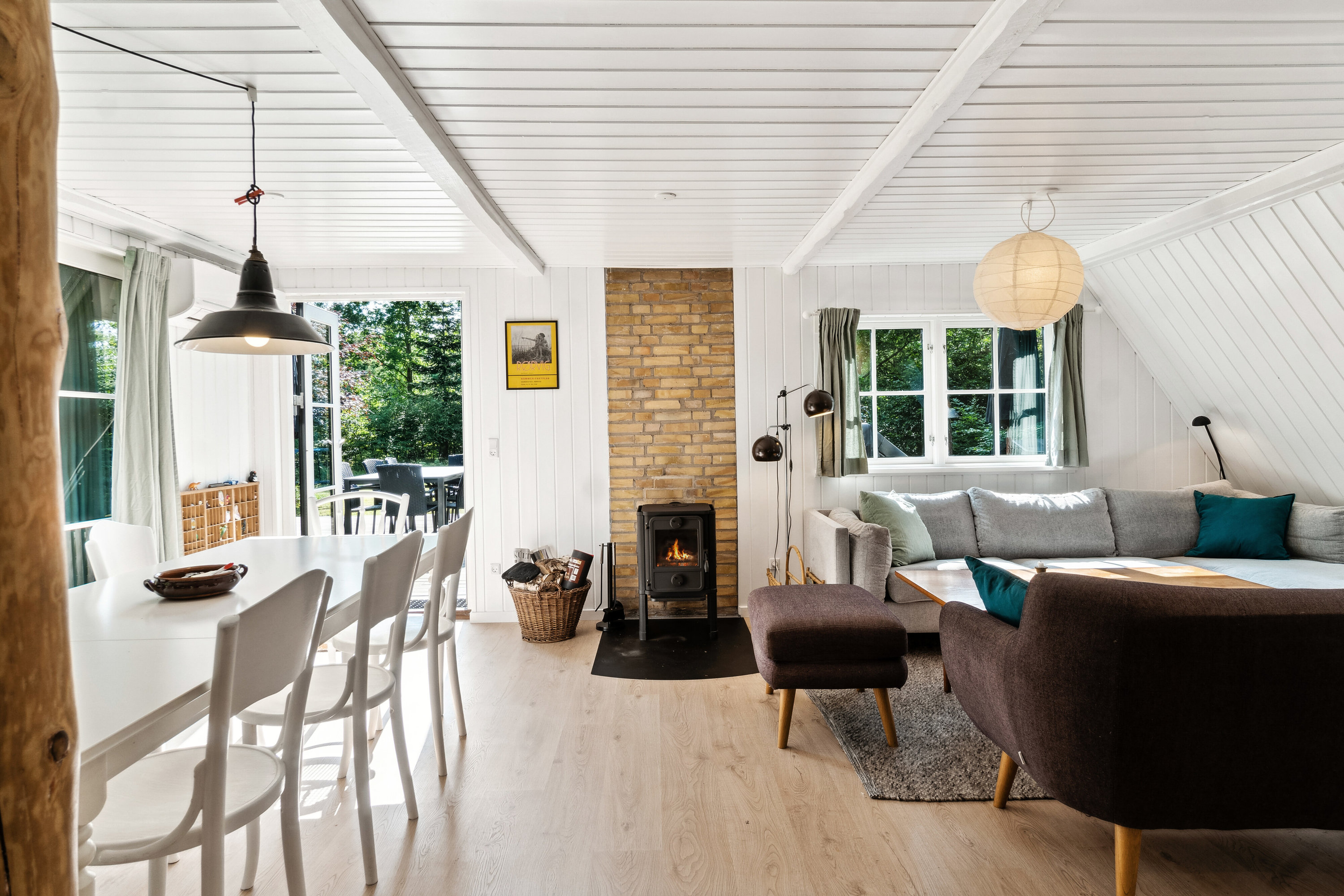 Fremhævet stue billede i fuldskærmstilstand. Billede af Fasanvej 3, 4500 Nykøbing Sj