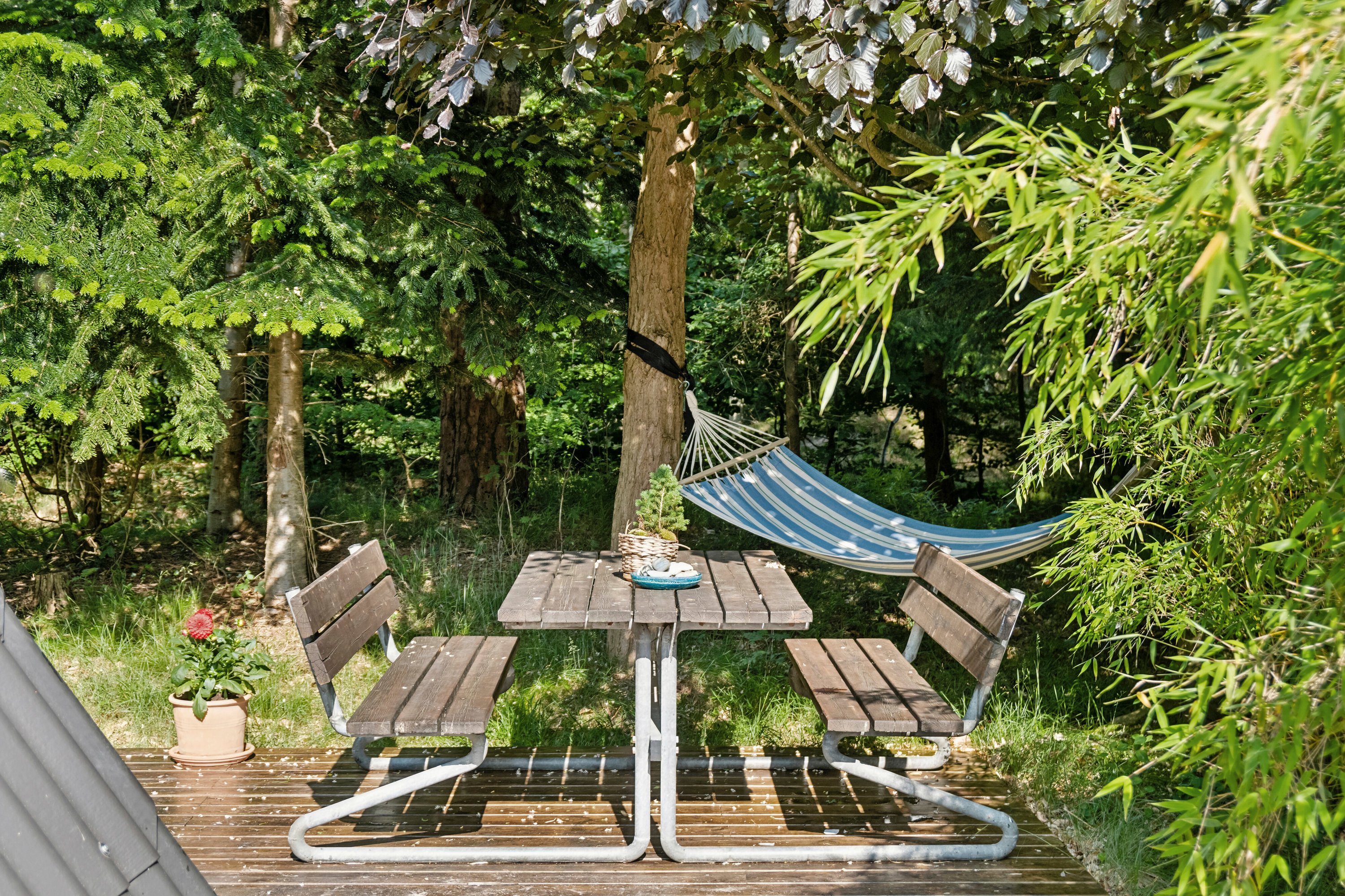 Fremhævet terrasse billede i fuldskærmstilstand. Billede af Fasanvej 3, 4500 Nykøbing Sj