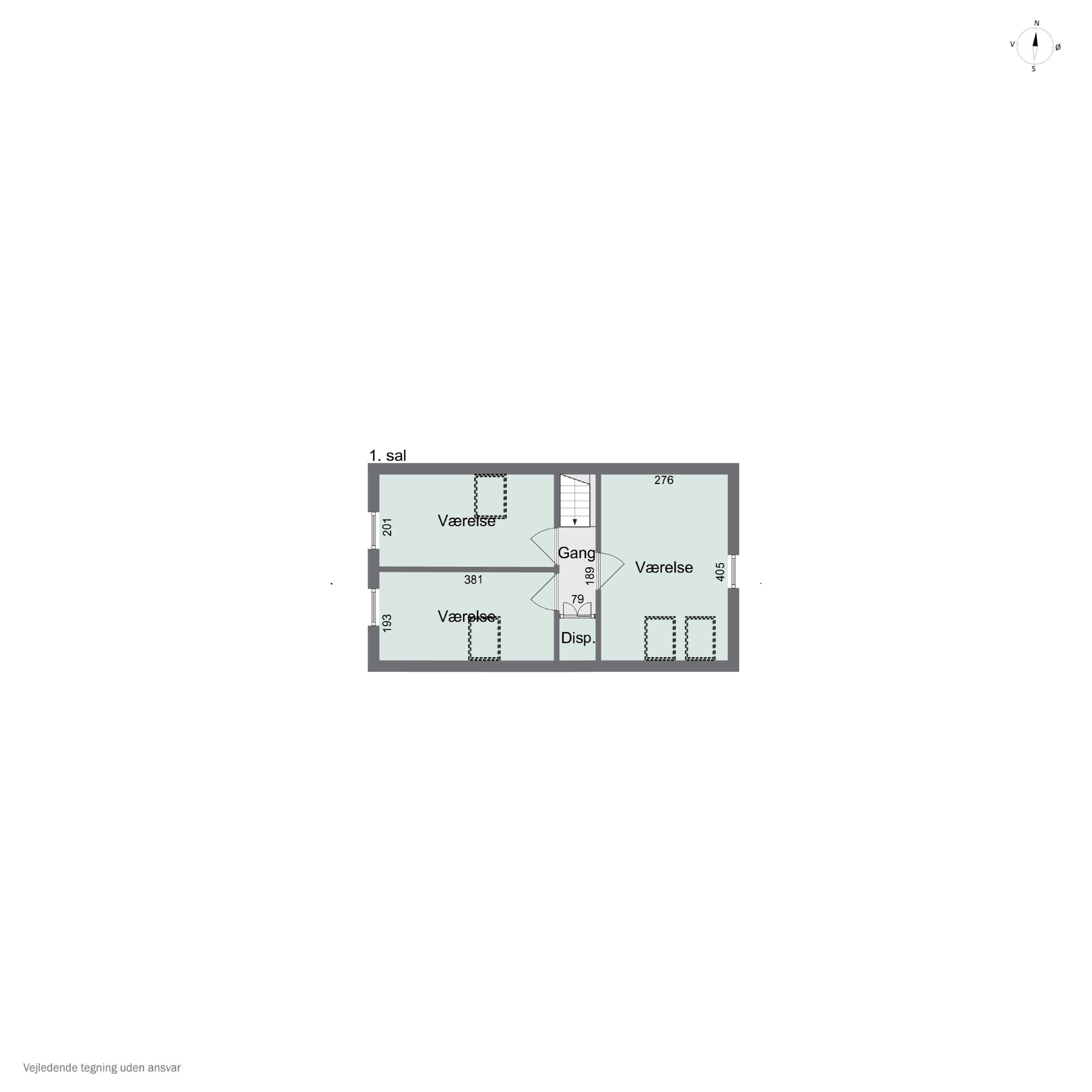 Plantegninger billede af Fasanvej 3, 4500 Nykøbing Sj