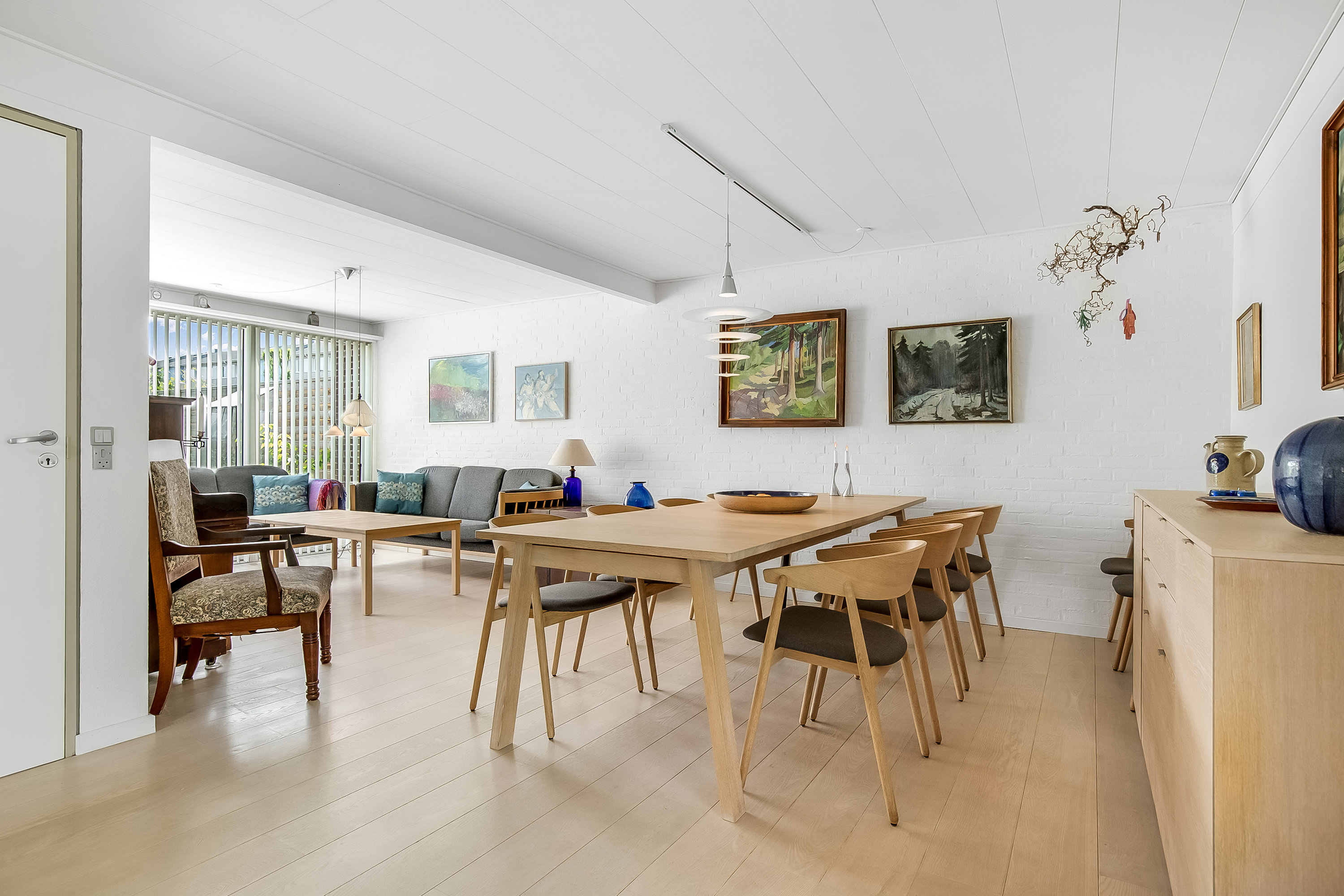 Fremhævet stue billede i fuldskærmstilstand. Billede af Snerleparken 3, 6000 Kolding