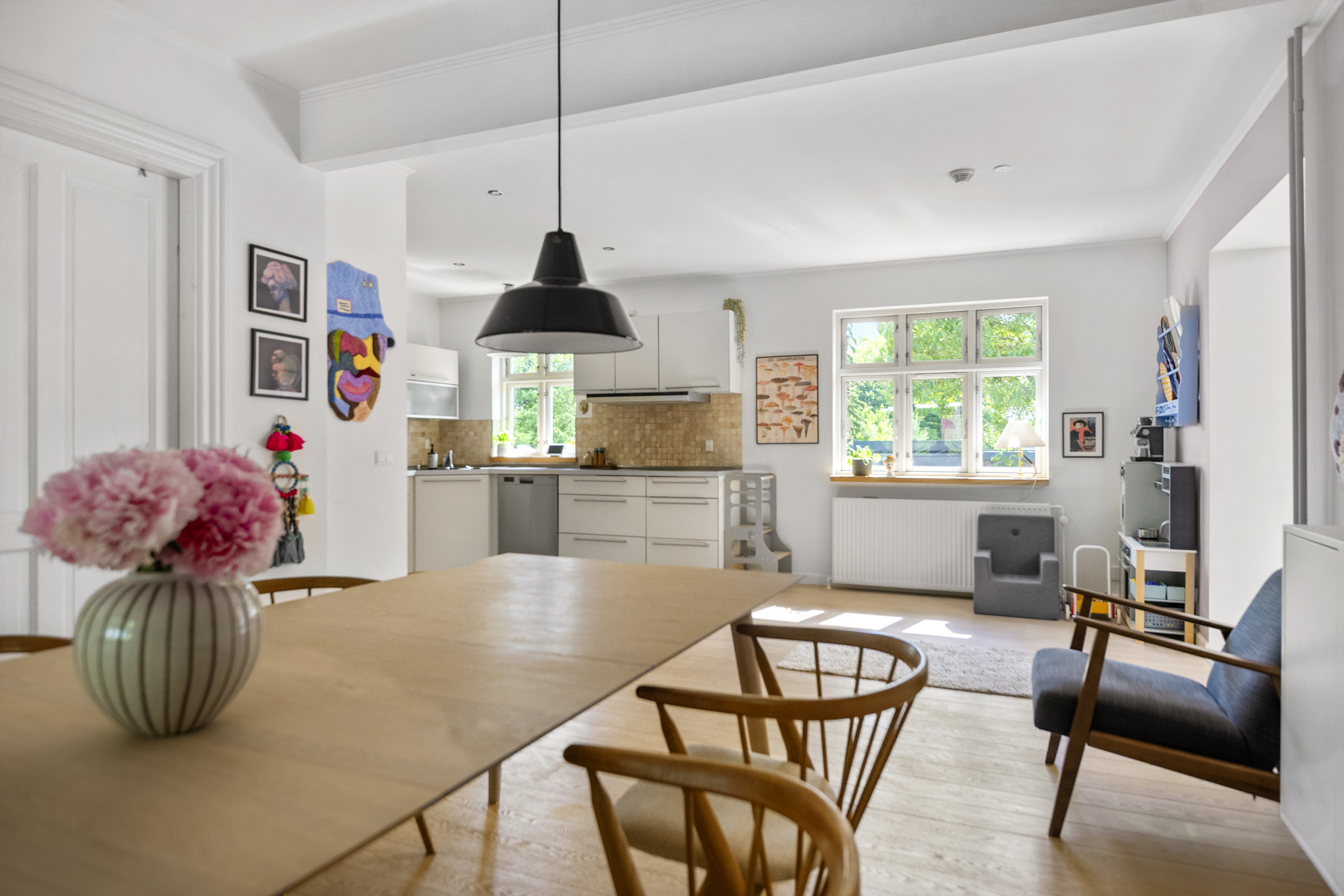 Fremhævet spisekøkken billede i fuldskærmstilstand. Billede af Århusvej 60, 8300 Odder