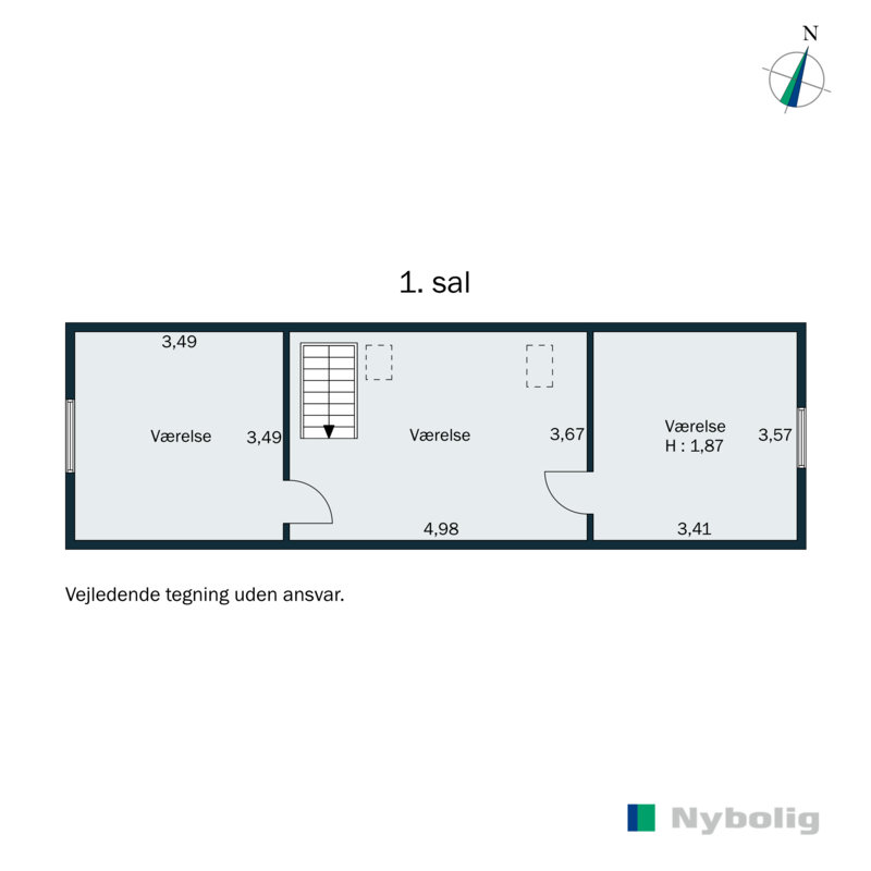 Plantegninger billede af Styrtom Bygade 23, Styrtom, 6200 Aabenraa