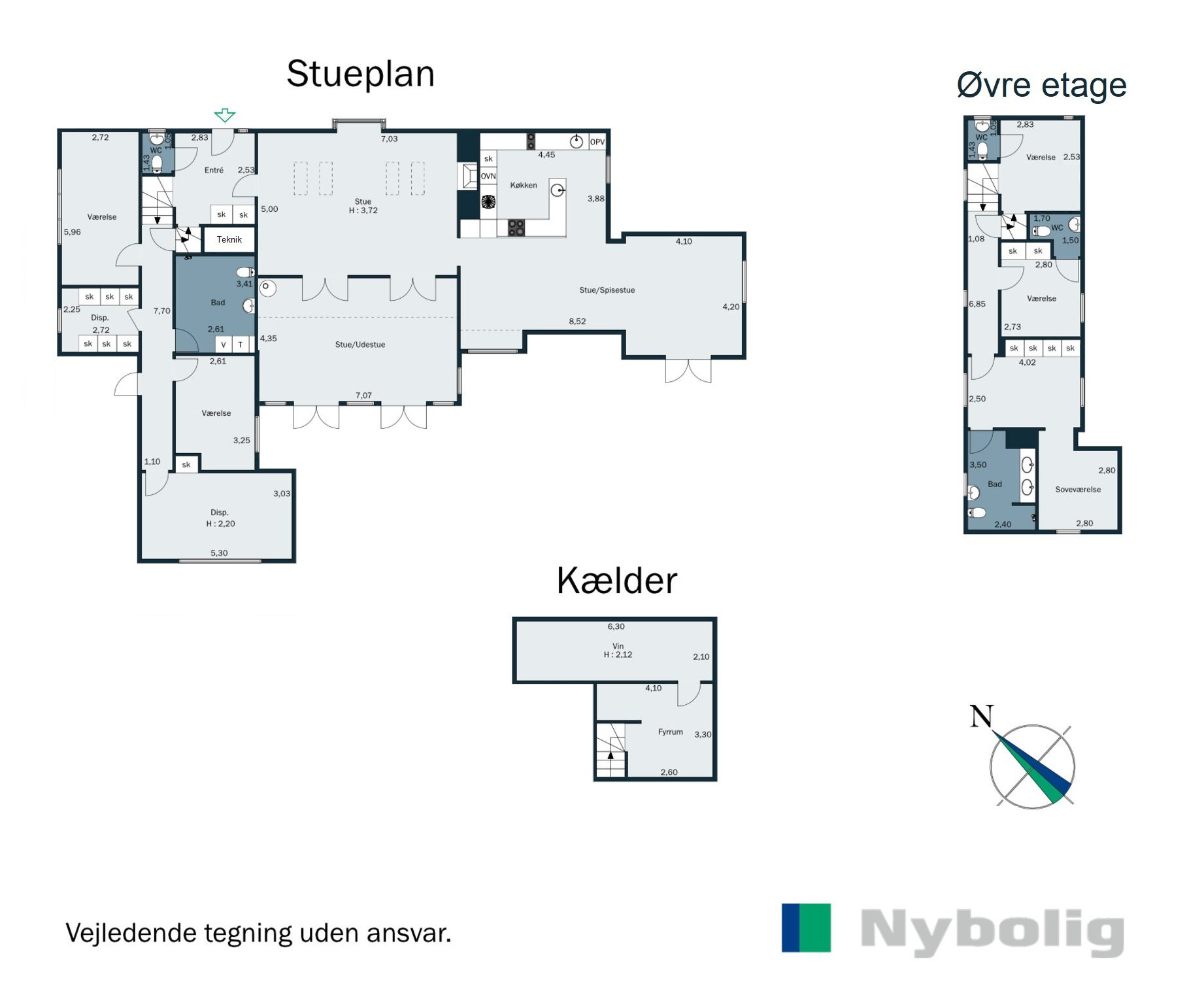 Plantegninger billede af Kratkrogen 6, 2920 Charlottenlund