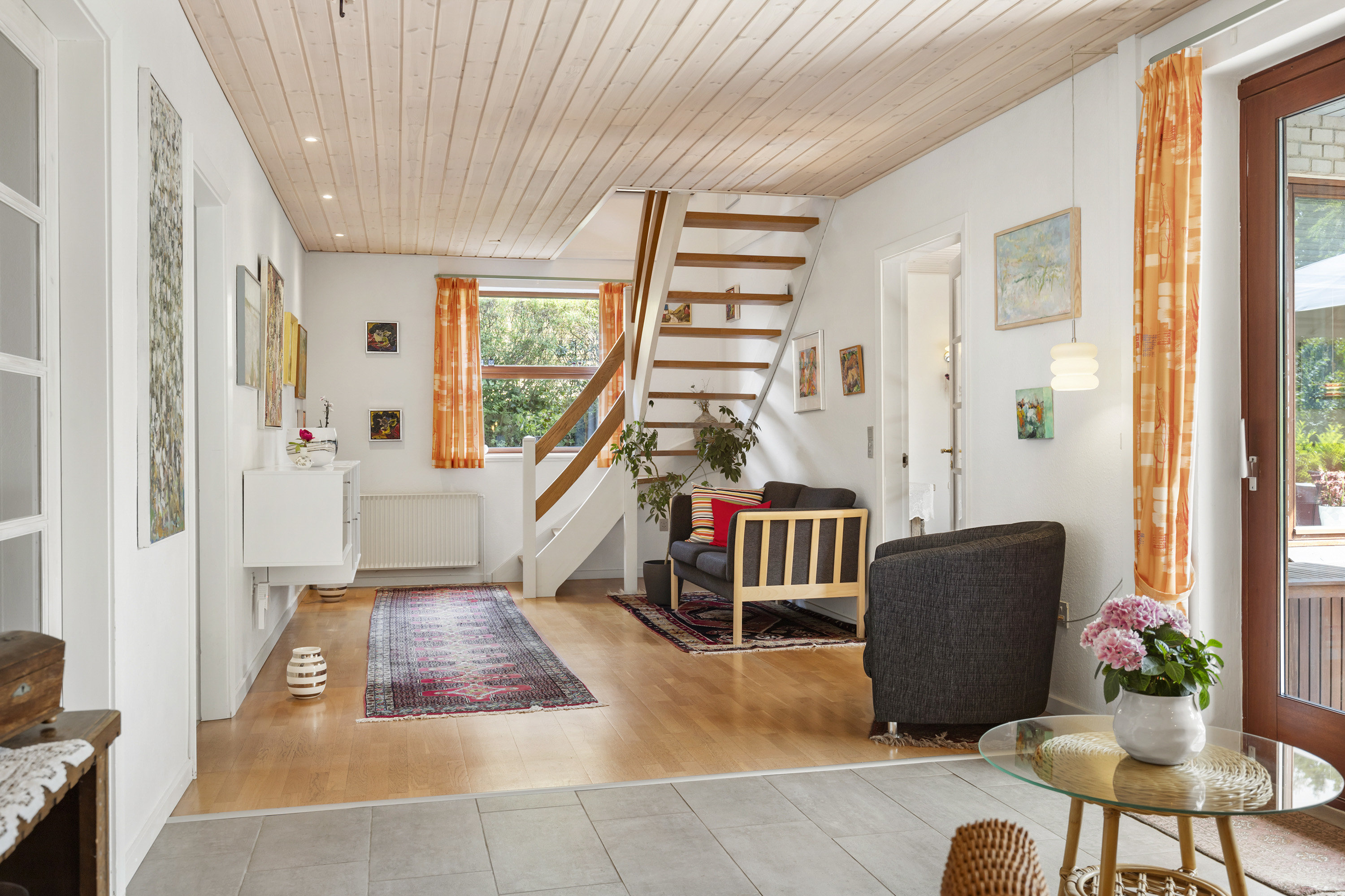 Fremhævet stue billede i fuldskærmstilstand. Billede af Dr. Margrethes Vej 27, 9600 Aars