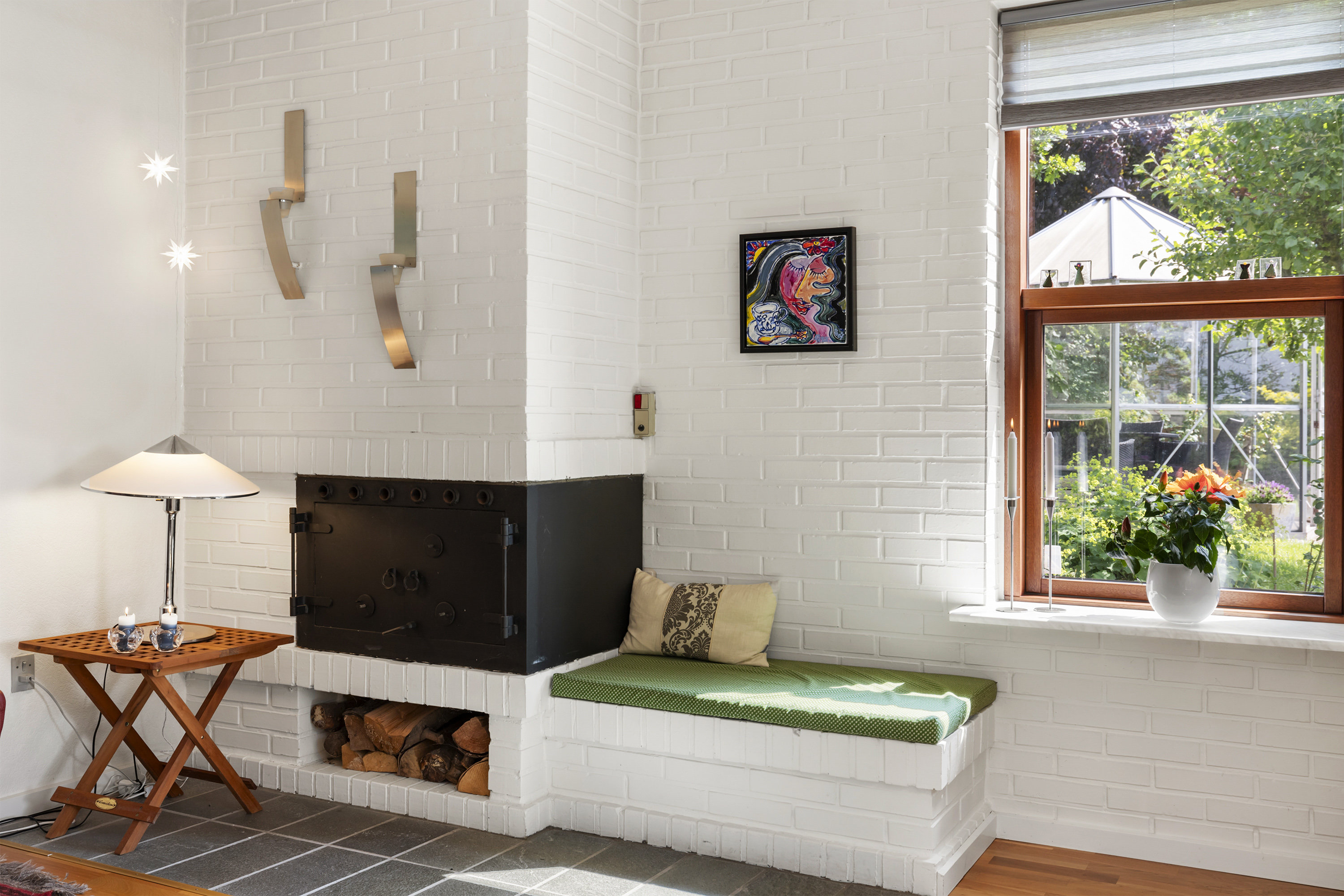 Fremhævet stue billede i fuldskærmstilstand. Billede af Dr. Margrethes Vej 27, 9600 Aars