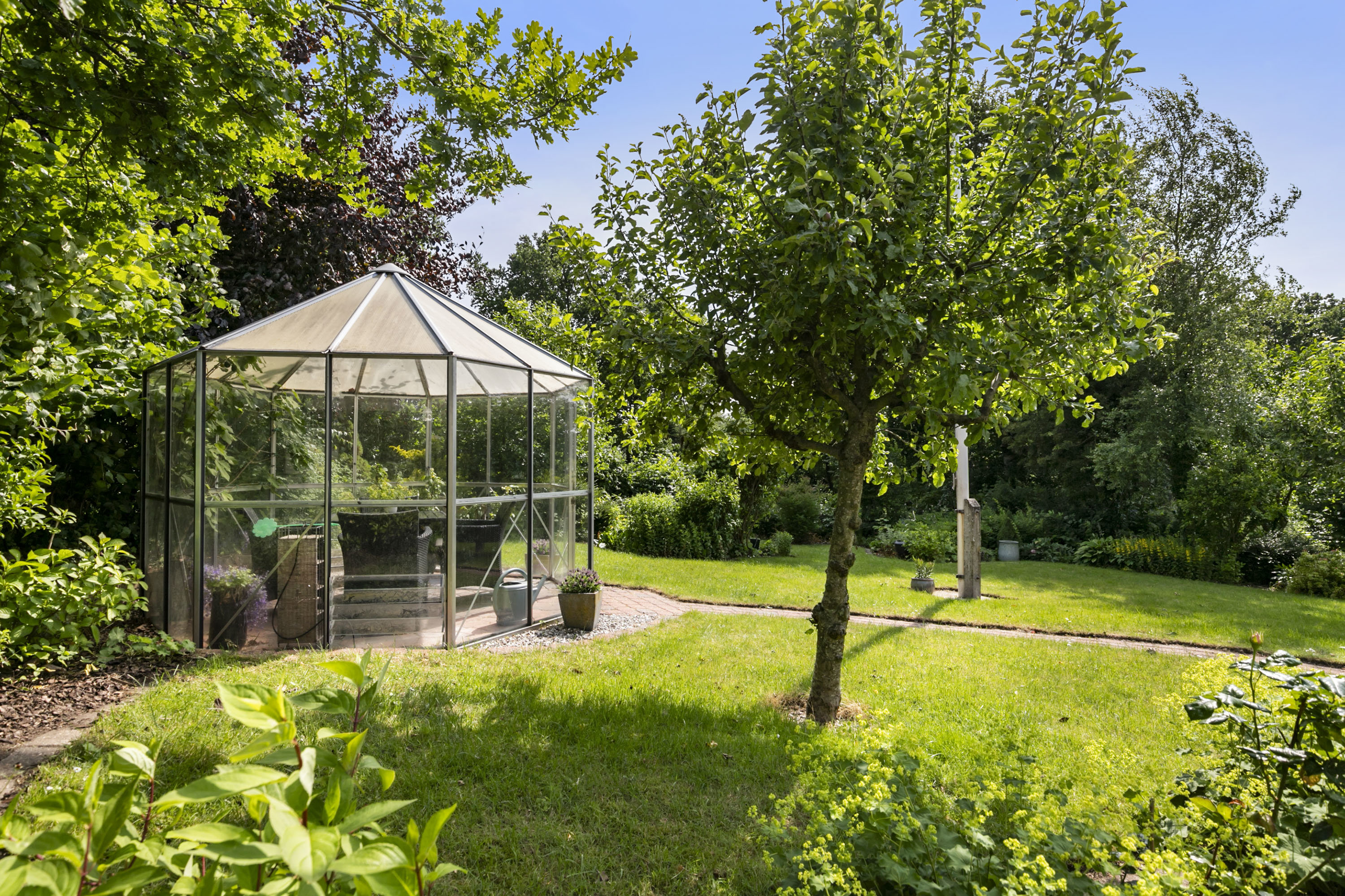 Fremhævet have billede i fuldskærmstilstand. Billede af Dr. Margrethes Vej 27, 9600 Aars