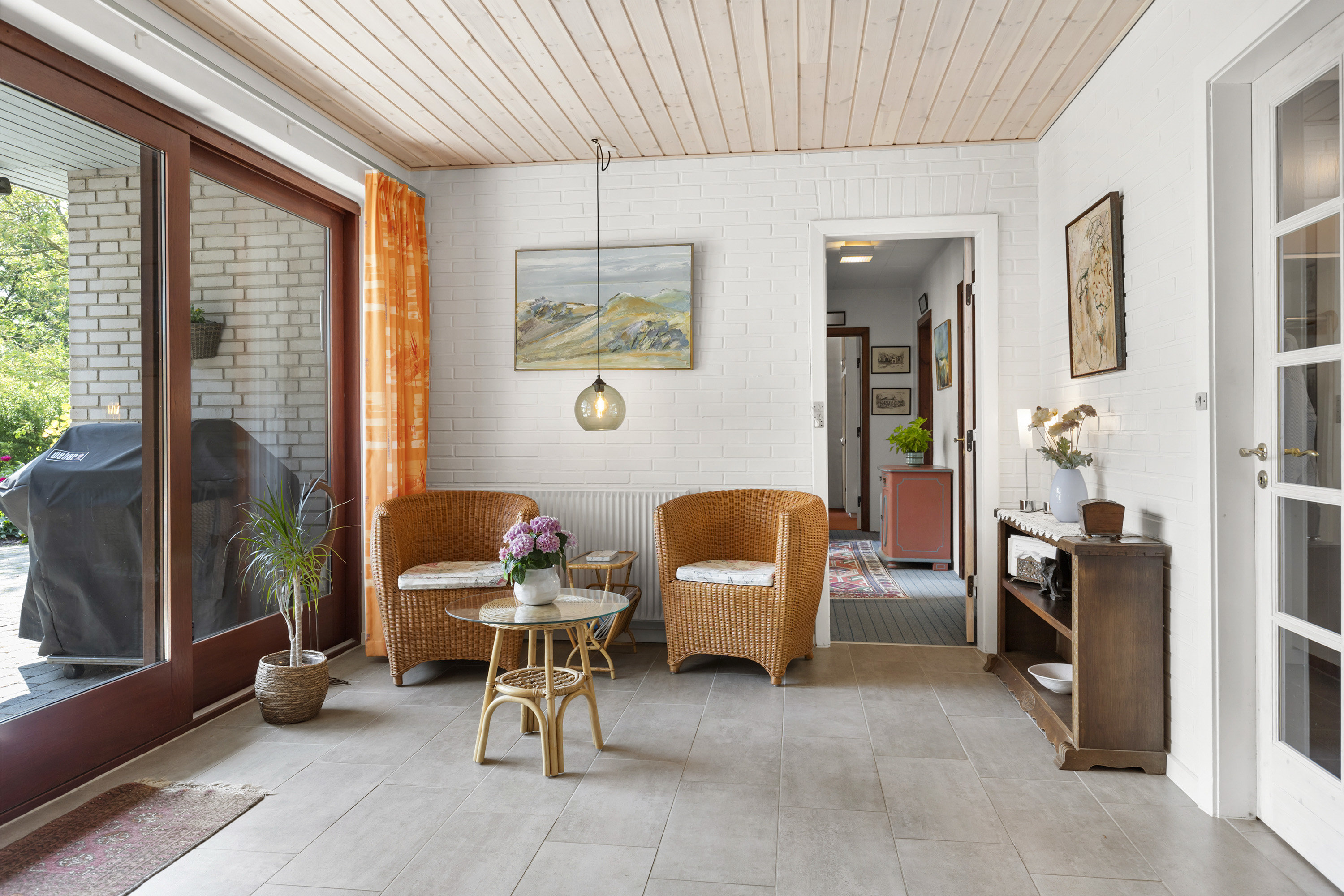 Fremhævet stue billede i fuldskærmstilstand. Billede af Dr. Margrethes Vej 27, 9600 Aars