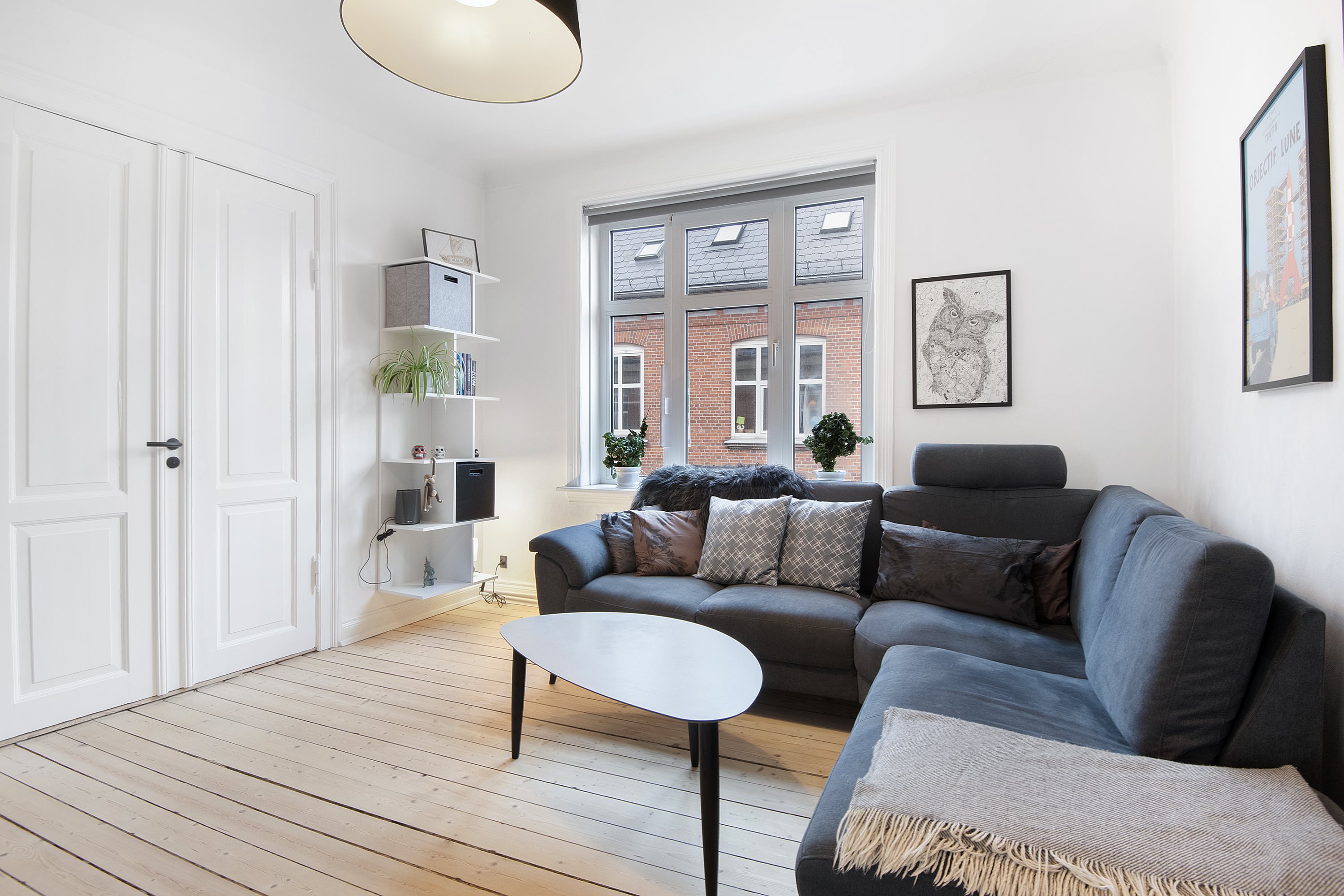 Fremhævet stue billede i fuldskærmstilstand. Billede af Reberbansgade 3, 2., 9000 Aalborg