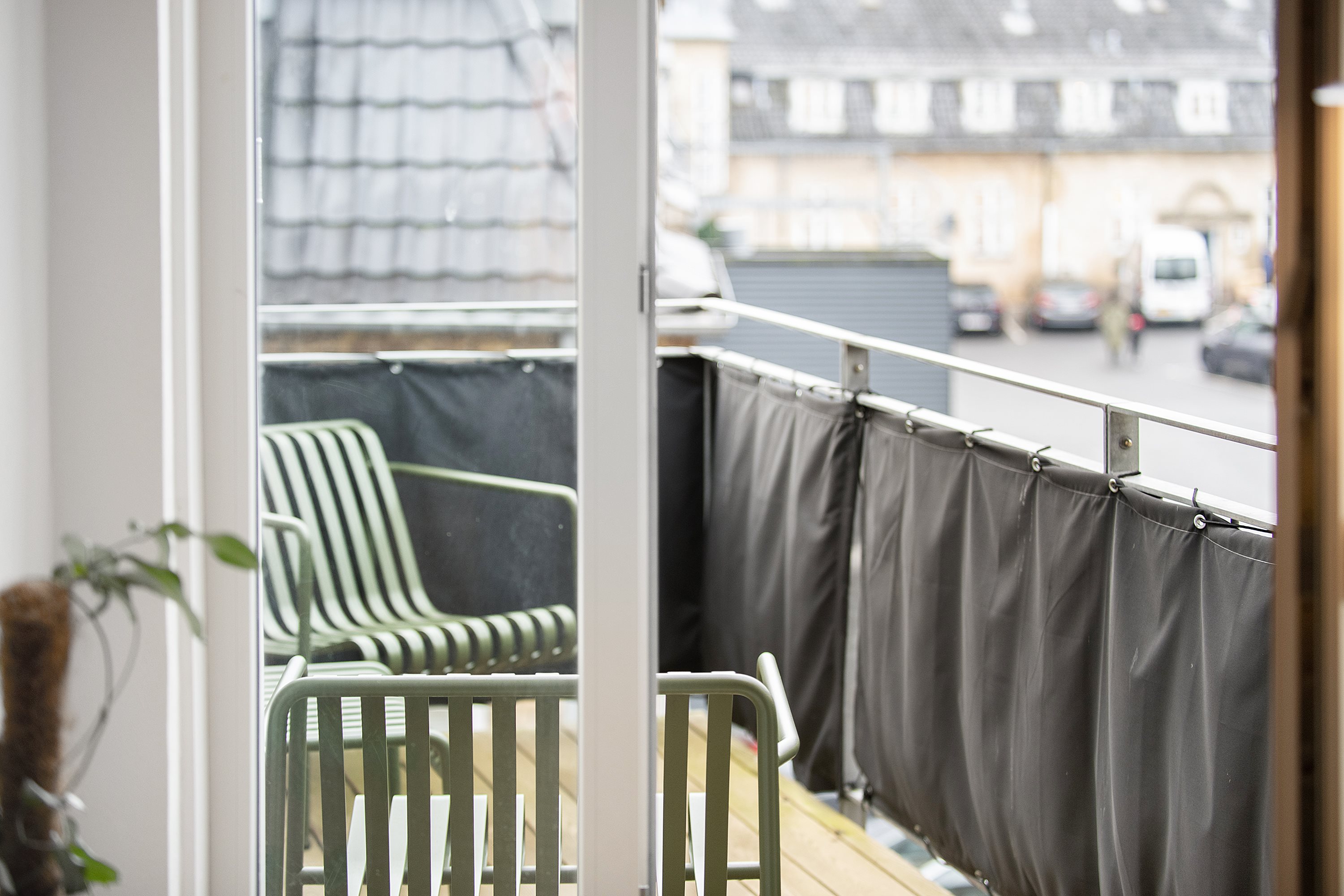 Fremhævet altan billede i fuldskærmstilstand. Billede af Reberbansgade 3, 2., 9000 Aalborg