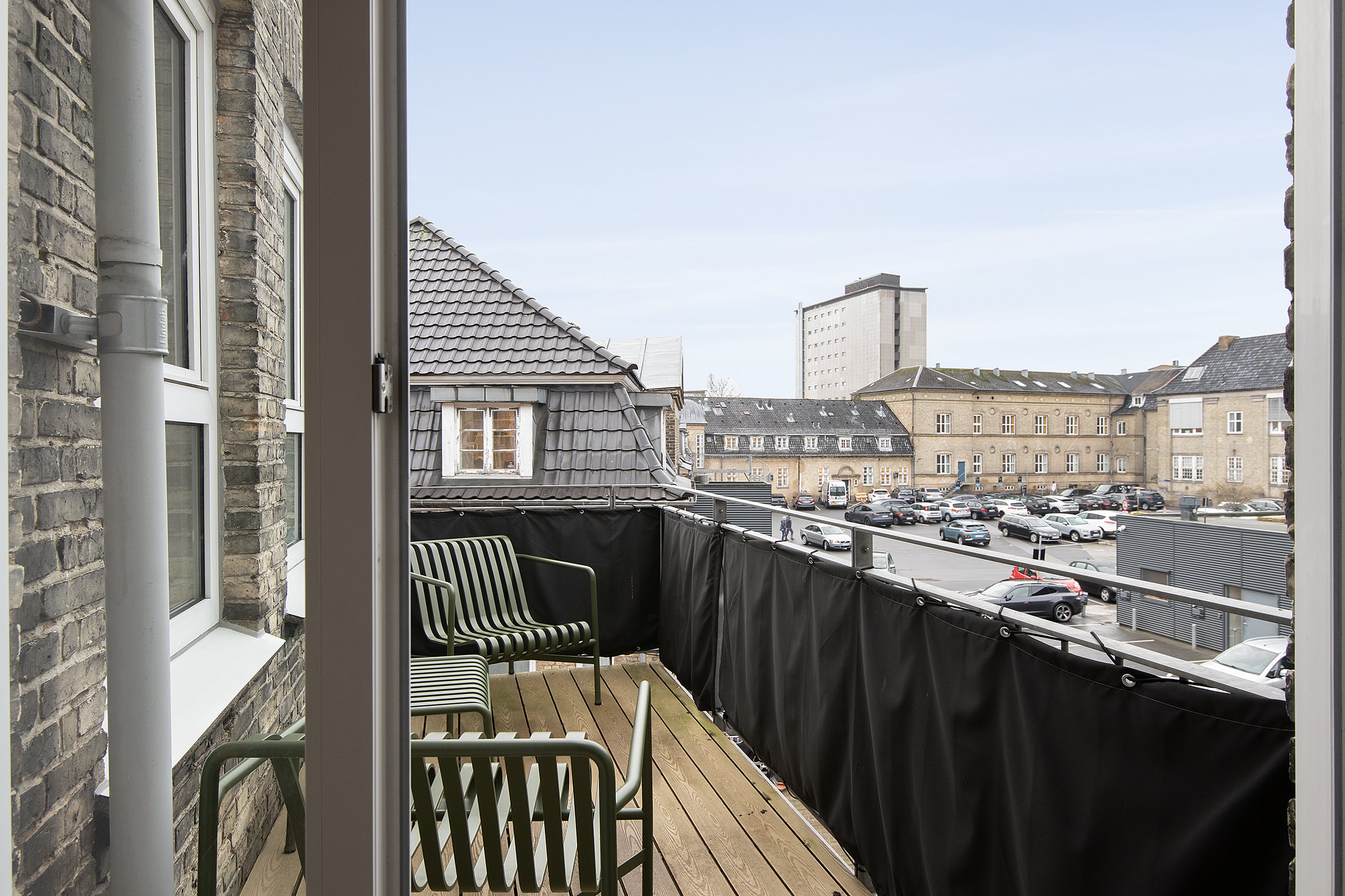 Fremhævet altan billede i fuldskærmstilstand. Billede af Reberbansgade 3, 2., 9000 Aalborg