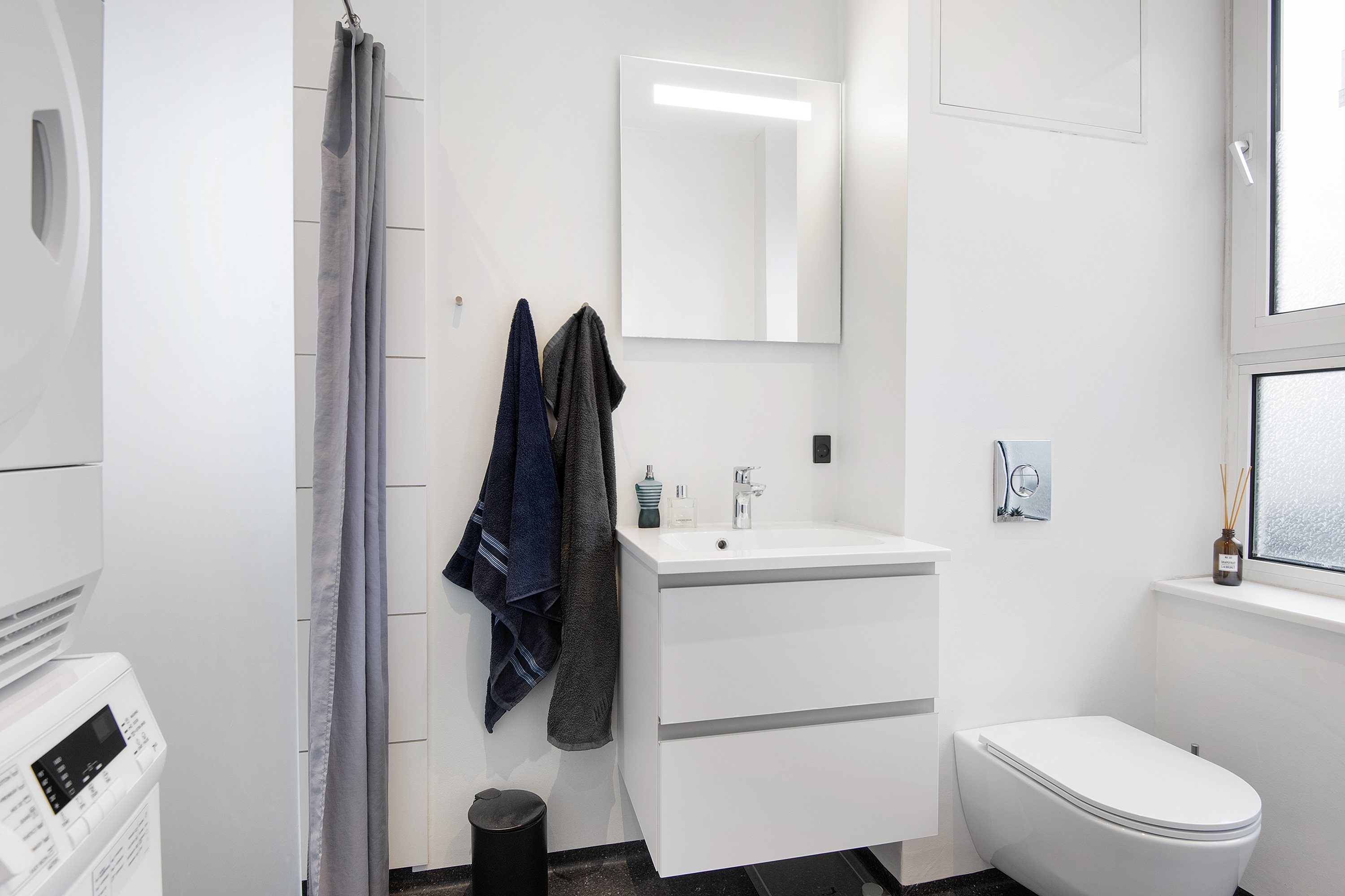 Fremhævet badeværelse billede i fuldskærmstilstand. Billede af Reberbansgade 3, 2., 9000 Aalborg