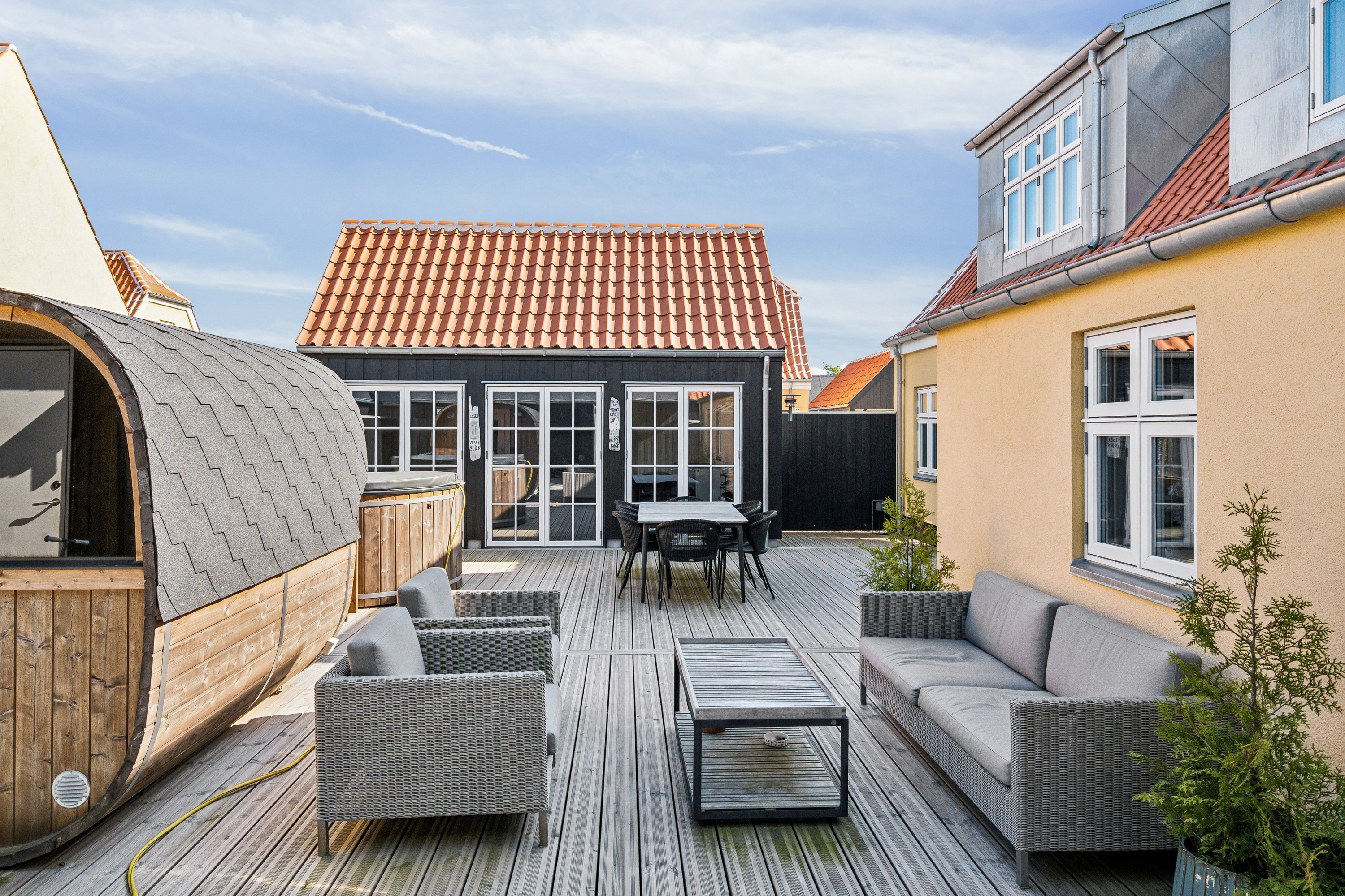 Fremhævet terrasse billede i fuldskærmstilstand. Billede af Lille Skagen 55, 9990 Skagen