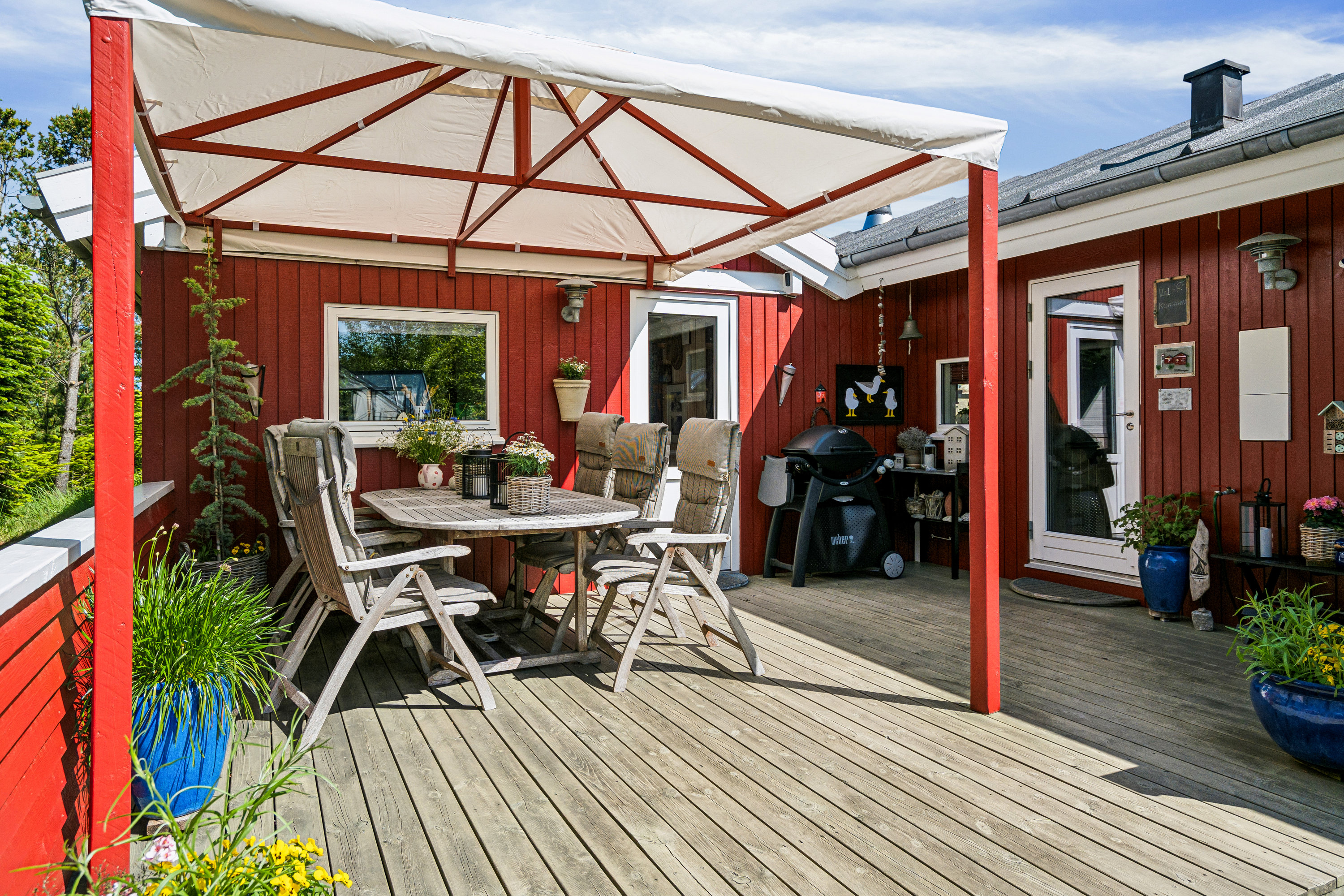 Fremhævet terrasse billede i fuldskærmstilstand. Billede af Perlevej 2, Bunken, 9982 Ålbæk