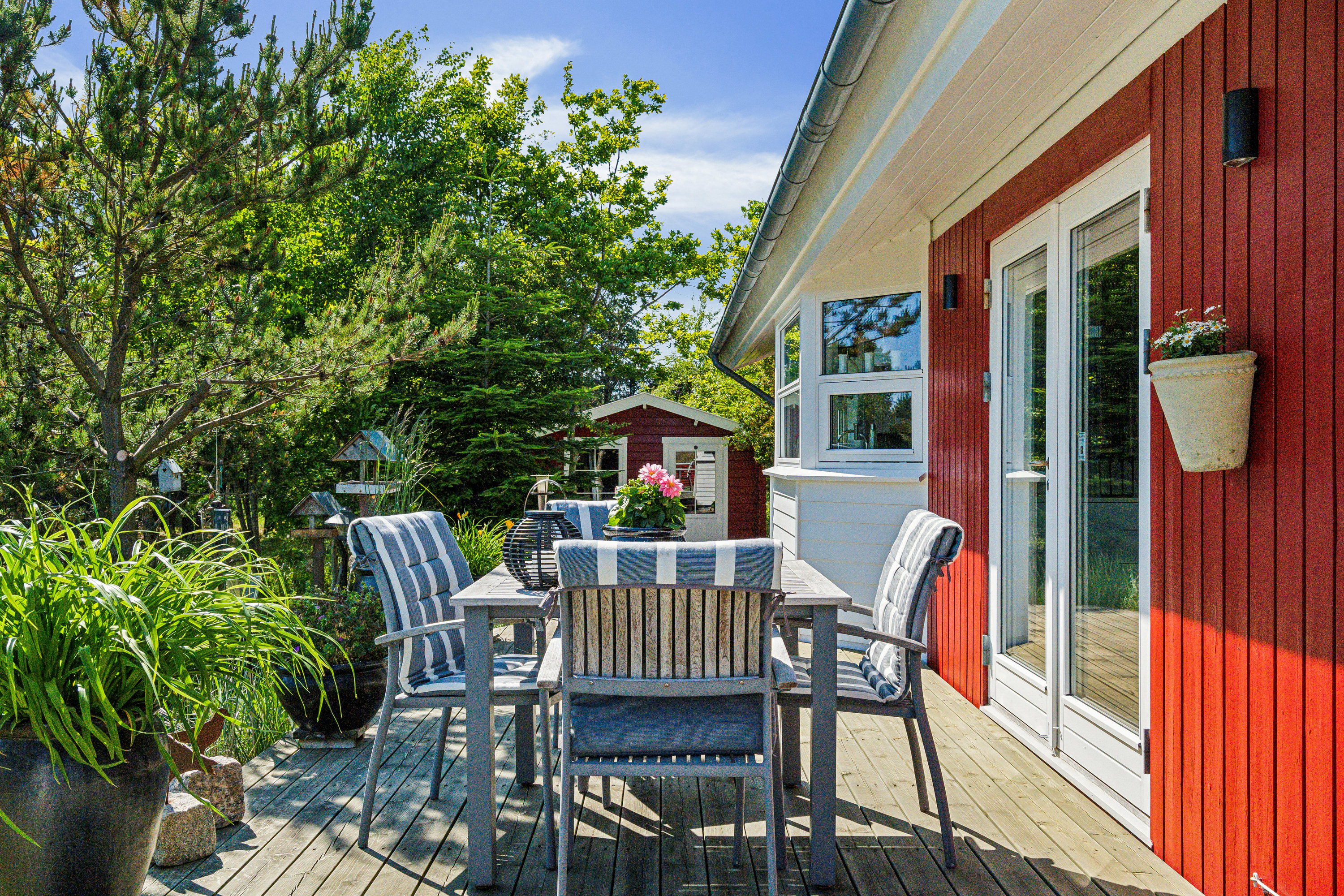 Fremhævet terrasse billede i fuldskærmstilstand. Billede af Perlevej 2, Bunken, 9982 Ålbæk