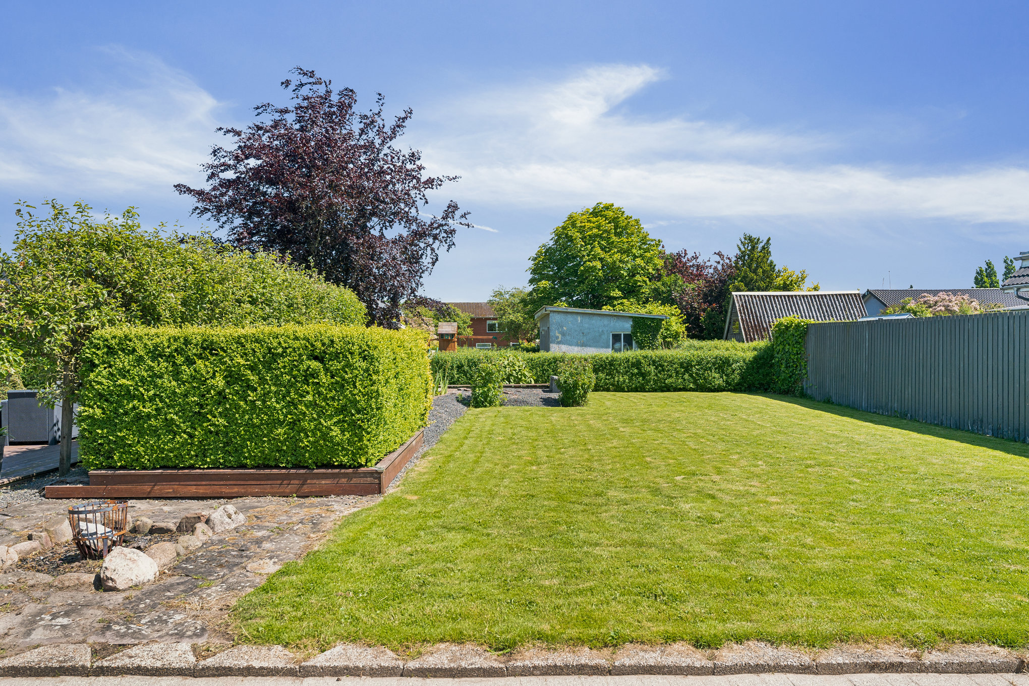 Fremhævet have billede i fuldskærmstilstand. Billede af Gyvelvej 5, 8930 Randers NØ