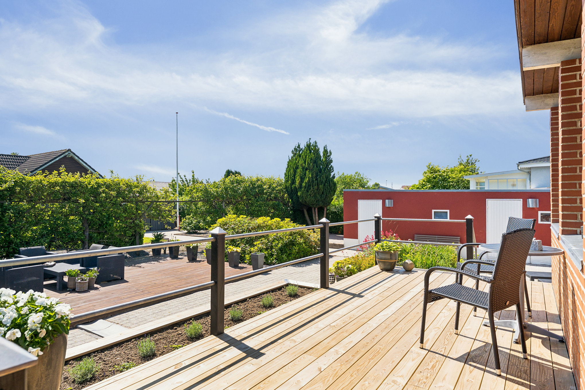 Miniaturebillede 1: terrasse. Billede af Gyvelvej 5, 8930 Randers NØ