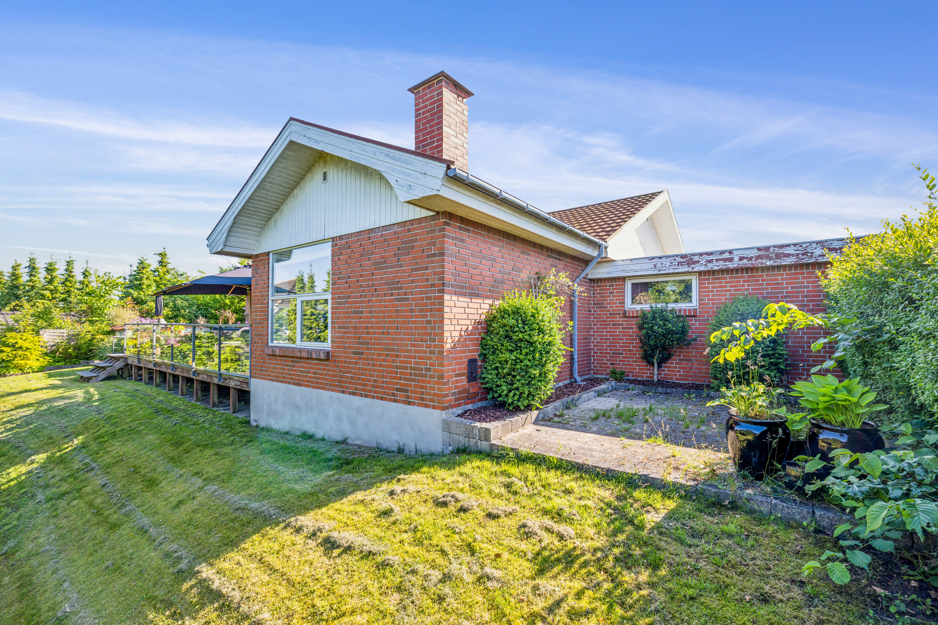 Fremhævet ejendom 1 billede i fuldskærmstilstand. Billede af Skrænten 9, 8961 Allingåbro