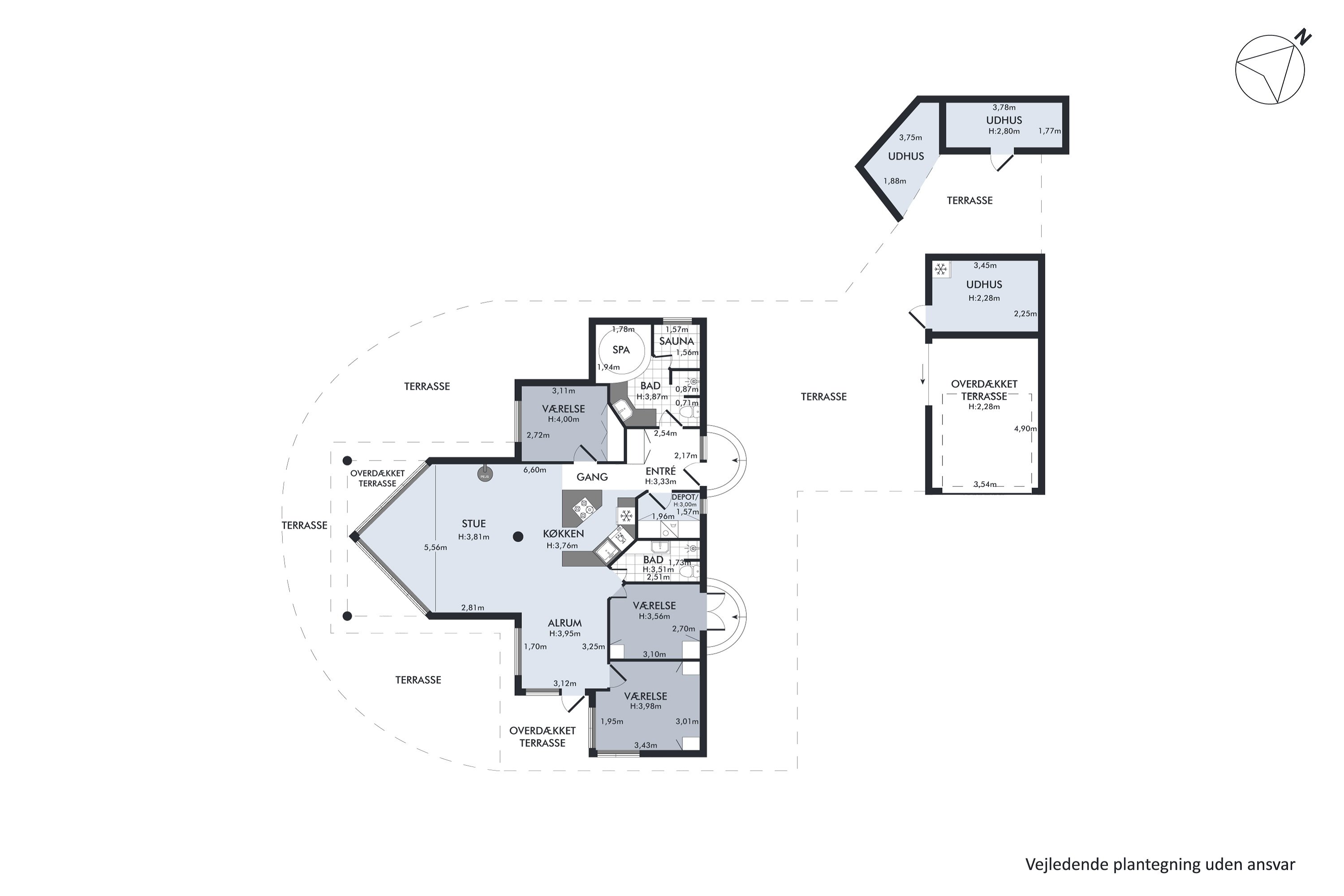 Plantegninger billede af Fyrrevej 23, Skødshoved Strand, 8420 Knebel
