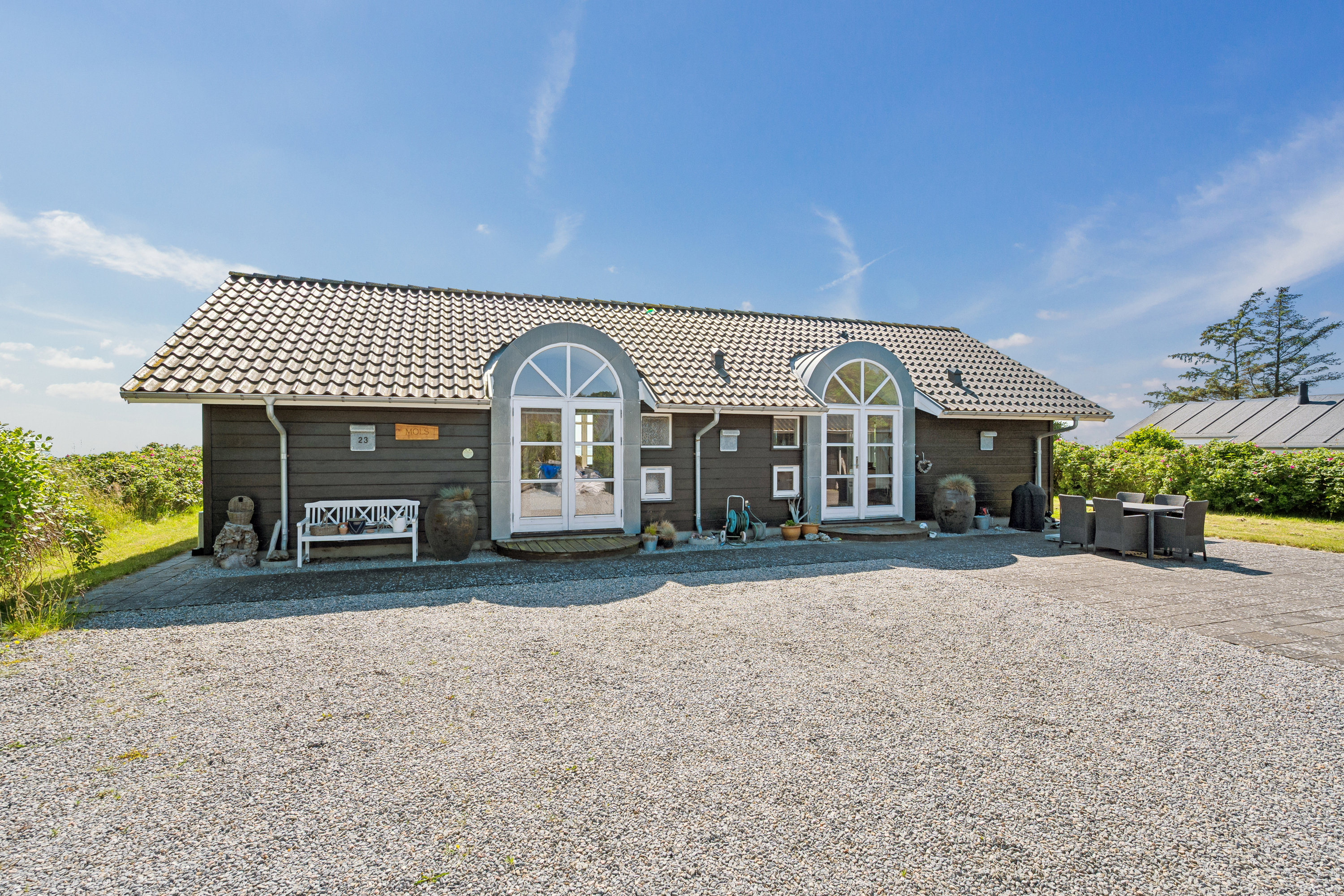 Fremhævet ejendom 1 billede i fuldskærmstilstand. Billede af Fyrrevej 23, Skødshoved Strand, 8420 Knebel