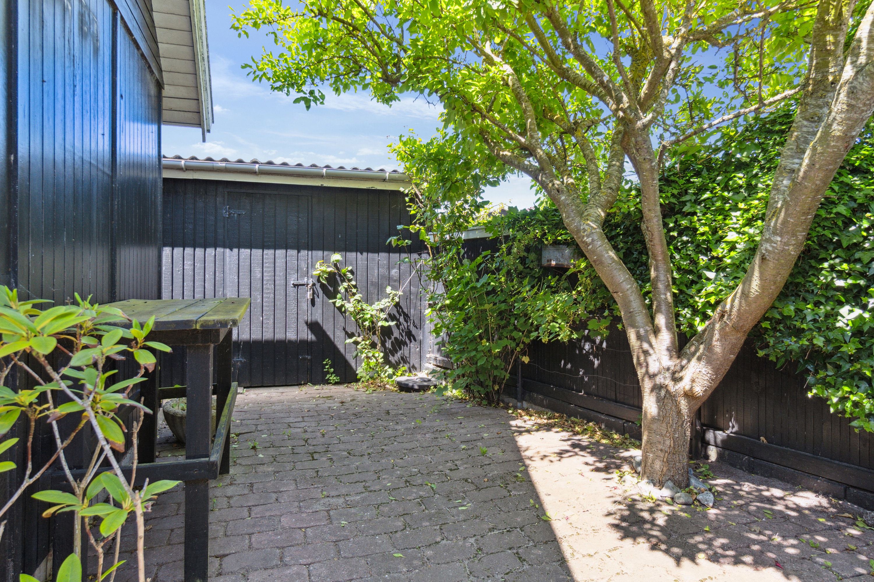 Fremhævet terrasse billede i fuldskærmstilstand. Billede af Granskoven 17, 4220 Korsør