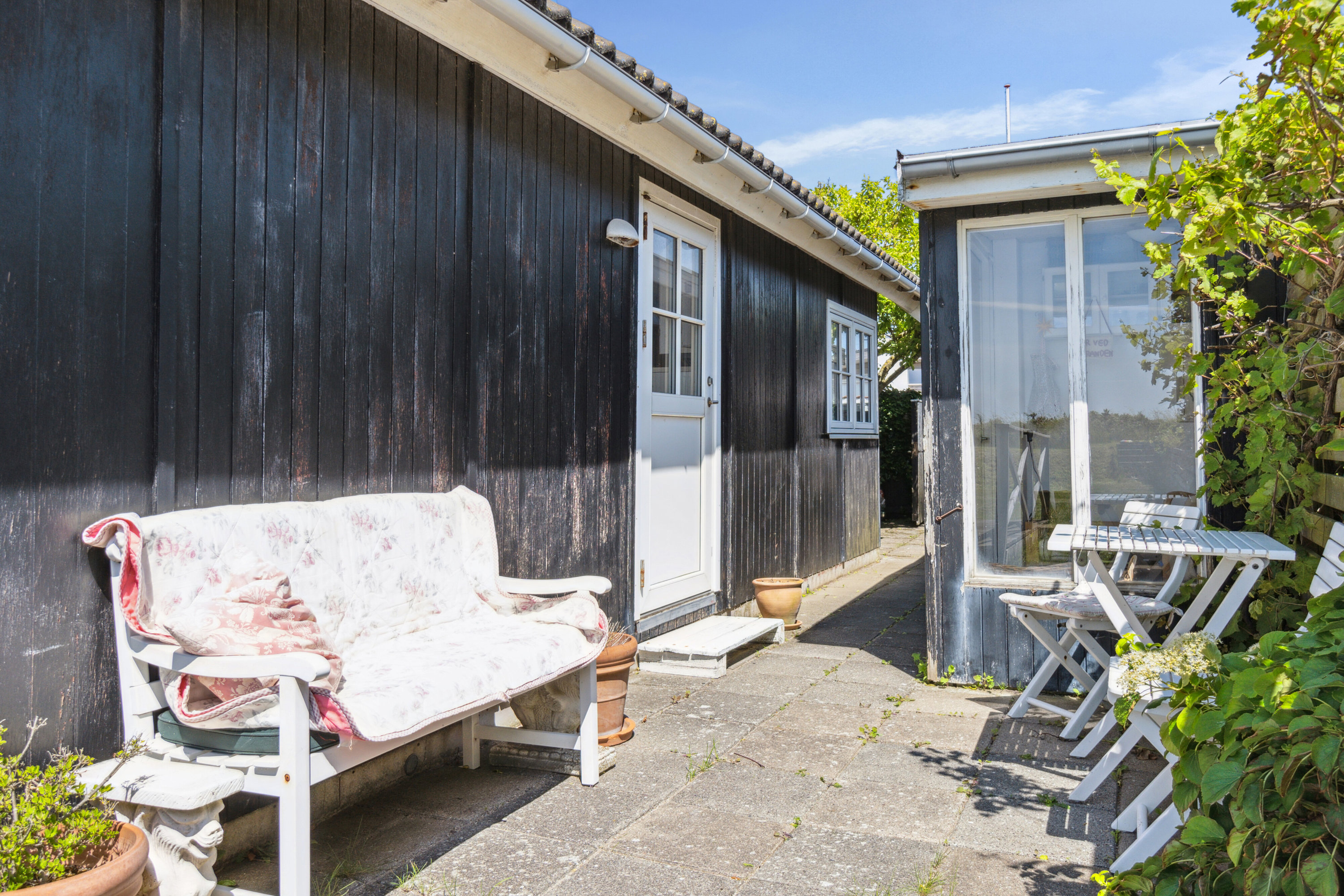 Fremhævet terrasse billede i fuldskærmstilstand. Billede af Granskoven 17, 4220 Korsør