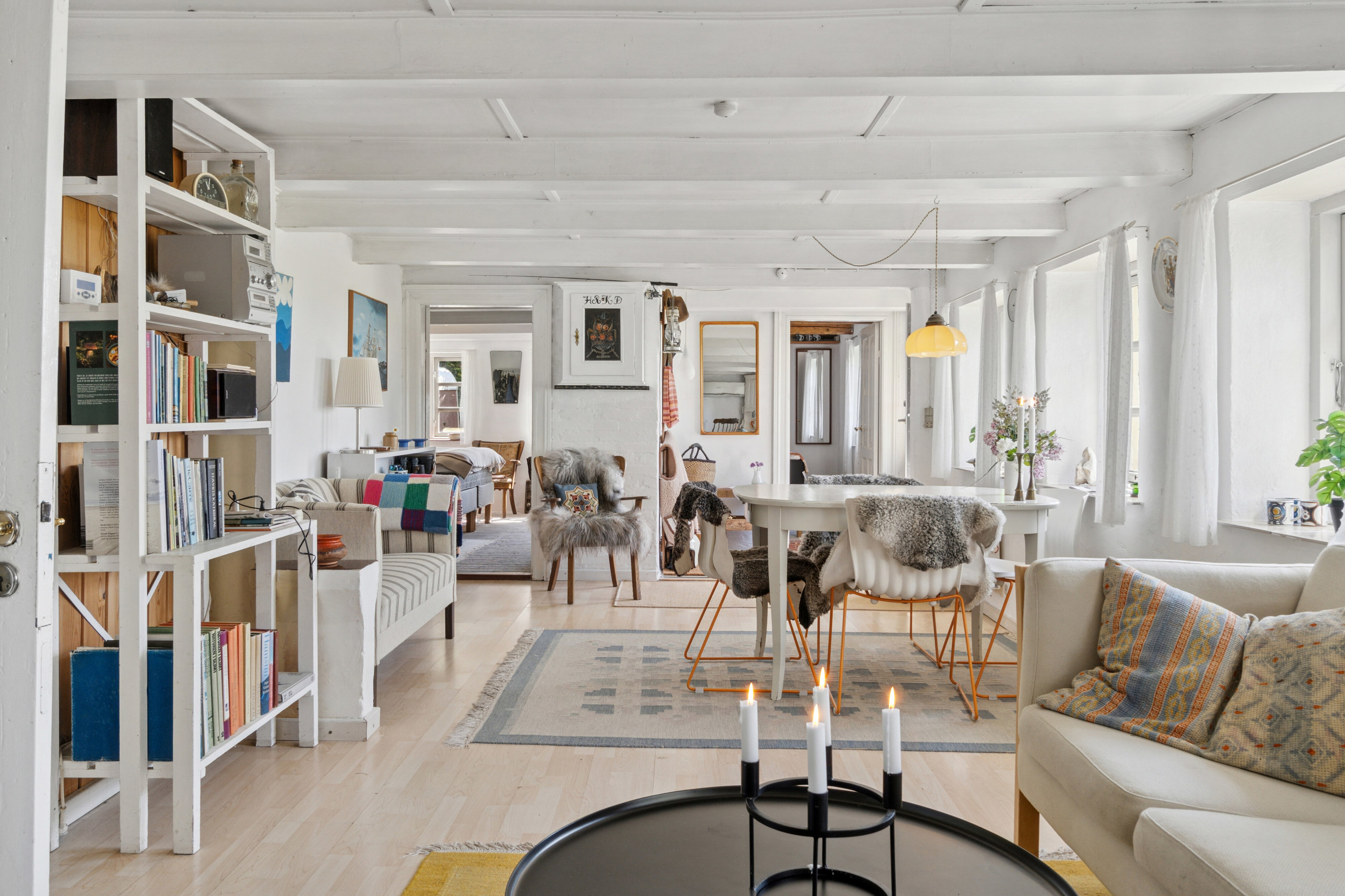 Fremhævet stue billede i fuldskærmstilstand. Billede af Aggervej 3, 7770 Vestervig