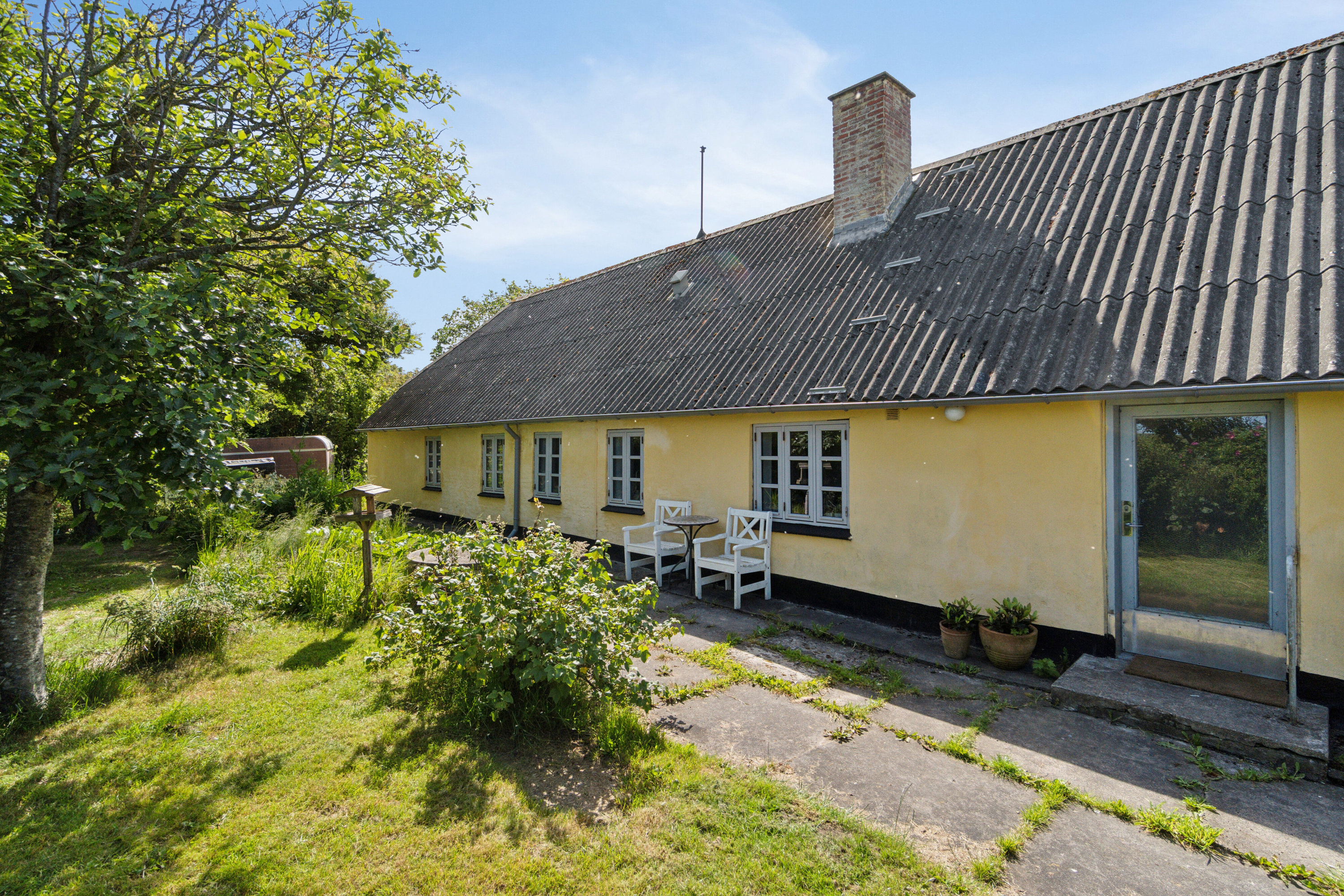 Fremhævet set fra haven billede i fuldskærmstilstand. Billede af Aggervej 3, 7770 Vestervig