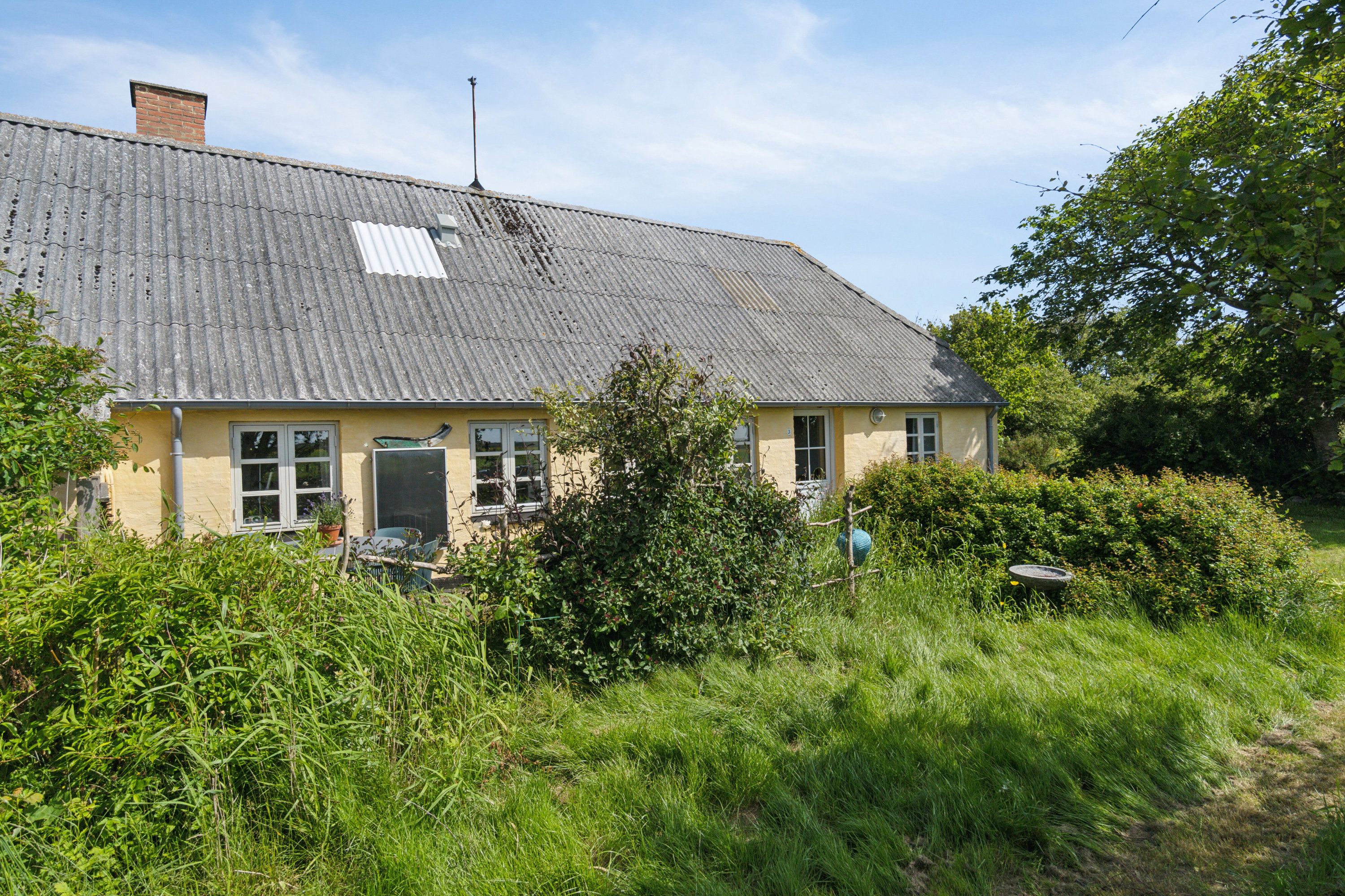 Fremhævet set fra haven billede i fuldskærmstilstand. Billede af Aggervej 3, 7770 Vestervig