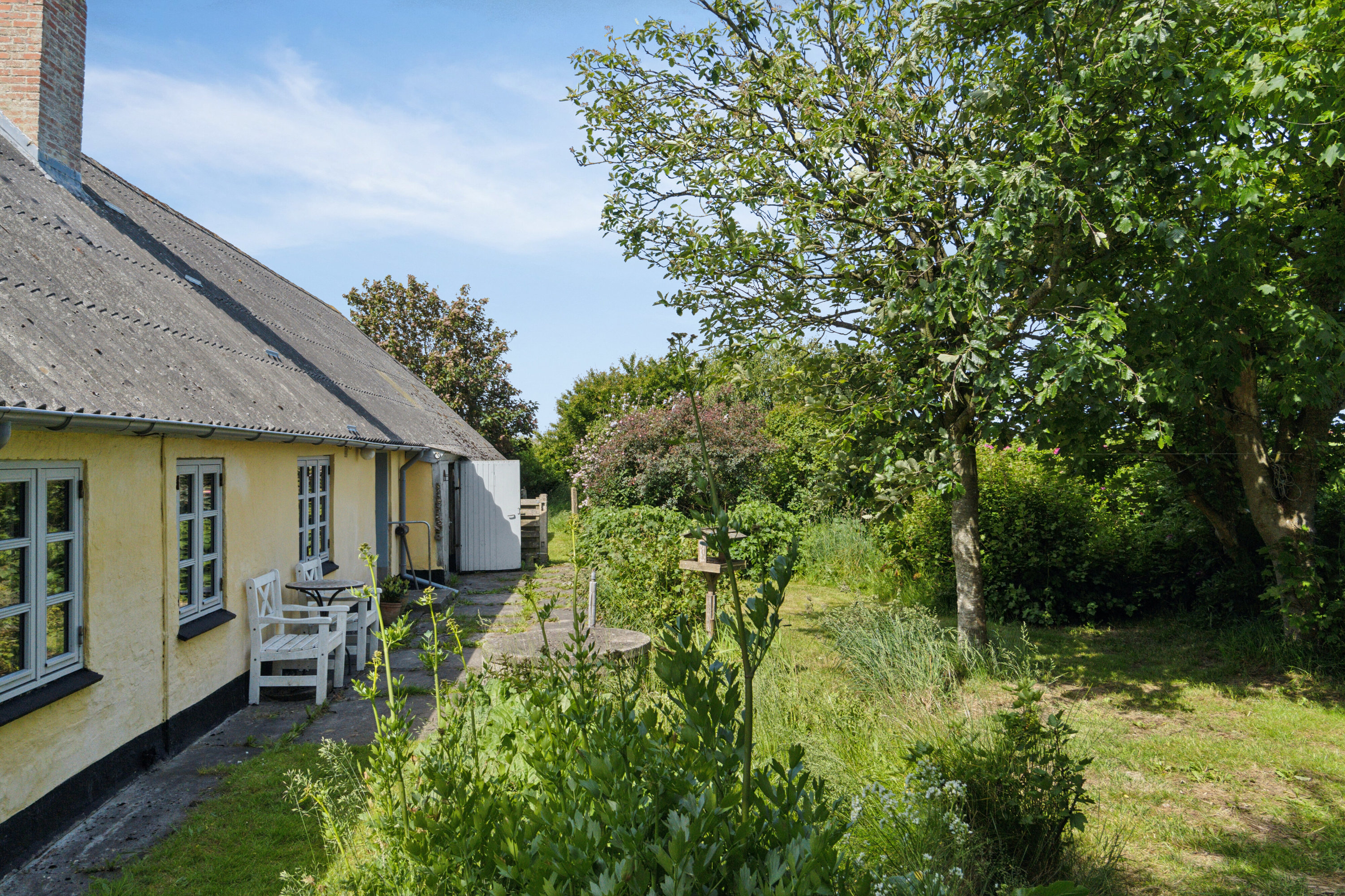 Fremhævet set fra haven billede i fuldskærmstilstand. Billede af Aggervej 3, 7770 Vestervig