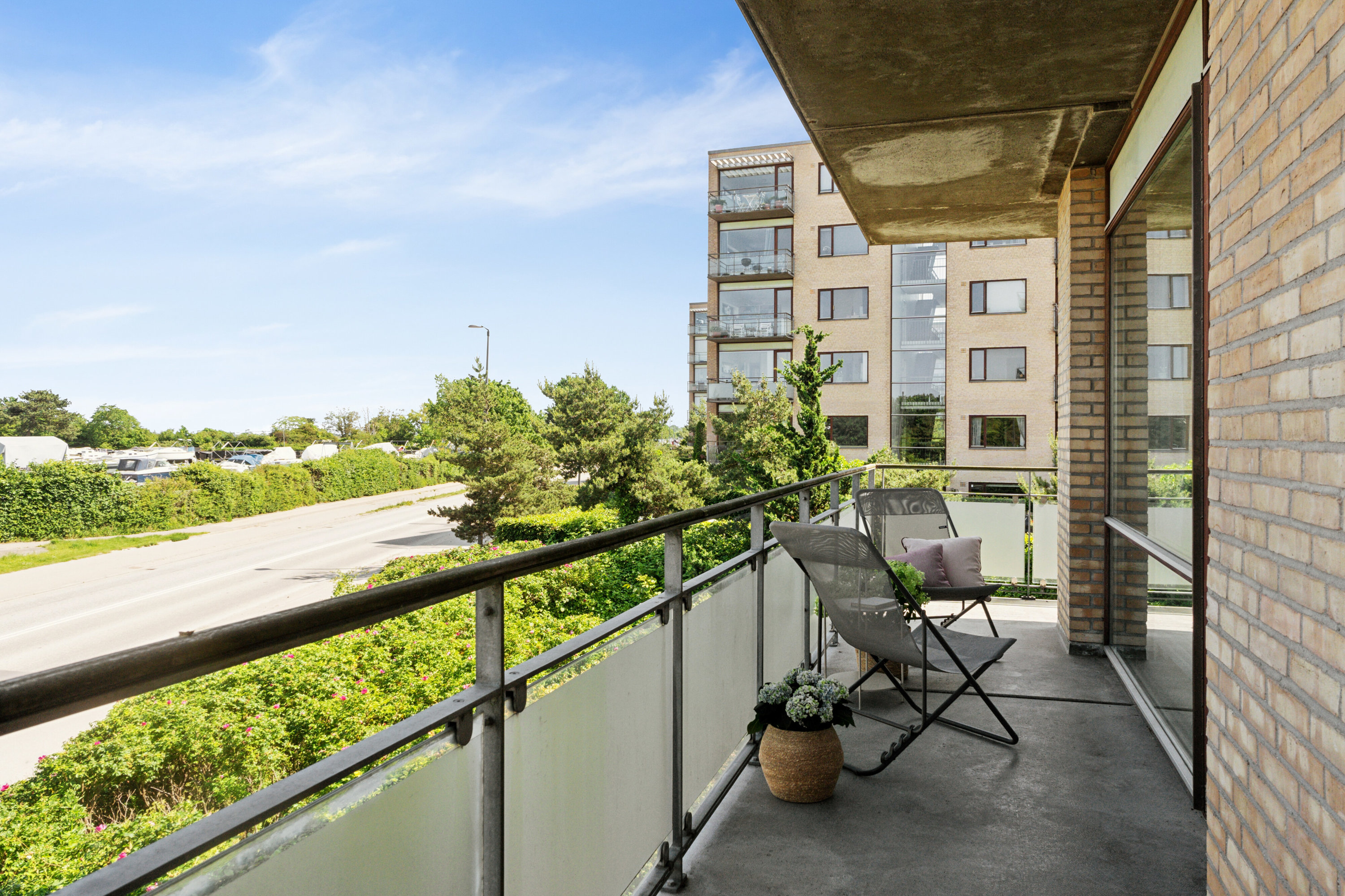 Fremhævet altan billede i fuldskærmstilstand. Billede af Øresund Parkvej 5, 1. th., 2300 København S