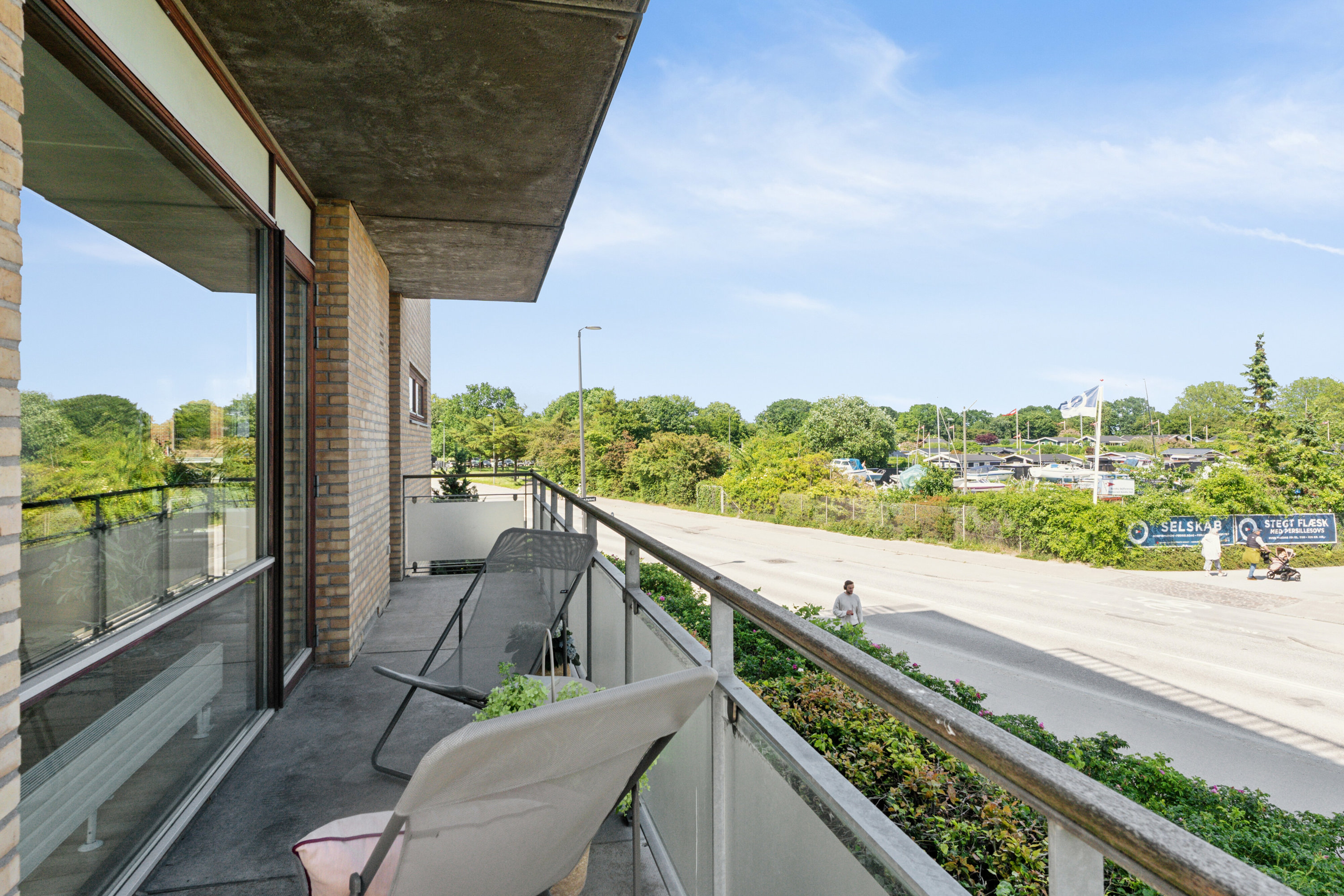 Fremhævet altan billede i fuldskærmstilstand. Billede af Øresund Parkvej 5, 1. th., 2300 København S