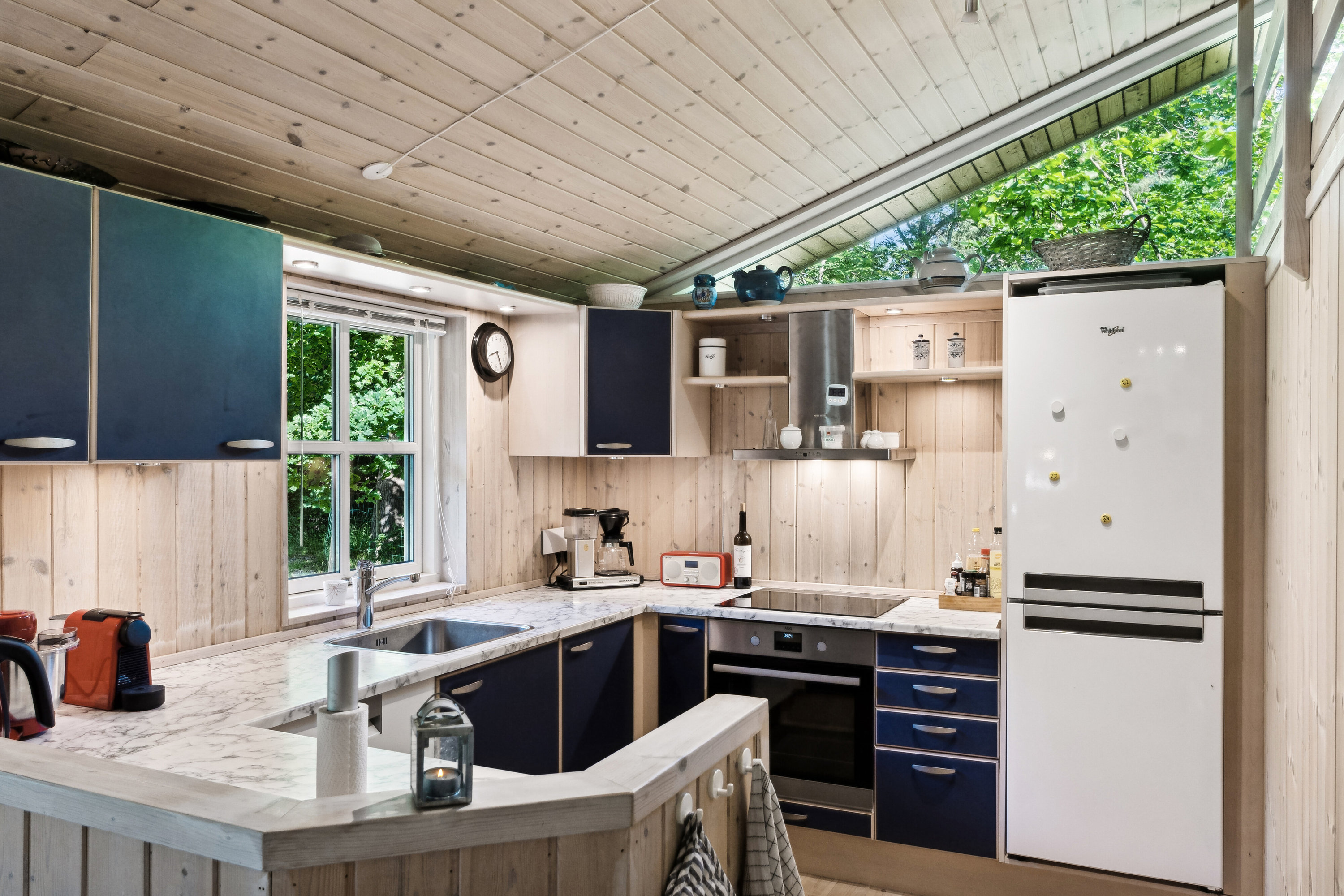 Fremhævet køkken billede i fuldskærmstilstand. Billede af Skovgyden 3, Gudmindrup Lyng, 4573 Højby