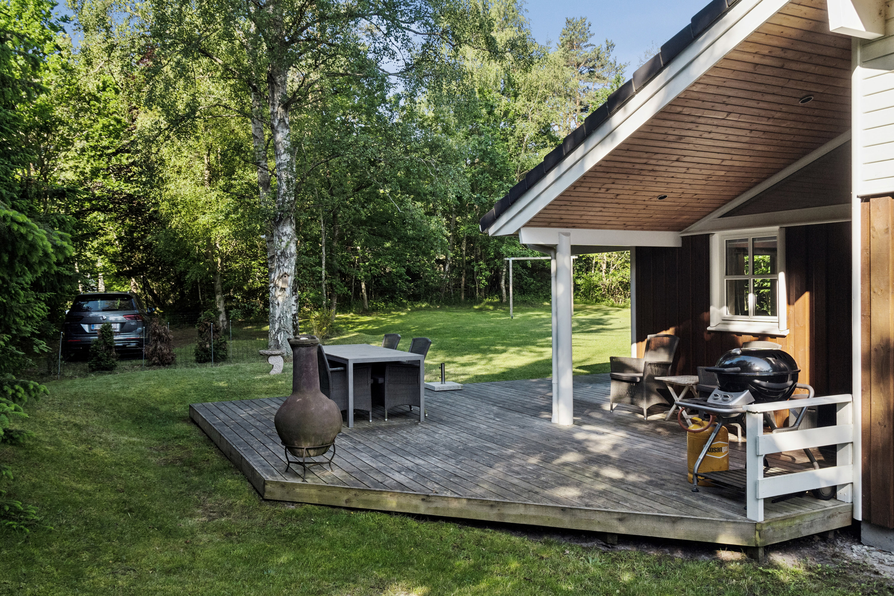 Fremhævet terrasse billede i fuldskærmstilstand. Billede af Skovgyden 3, Gudmindrup Lyng, 4573 Højby