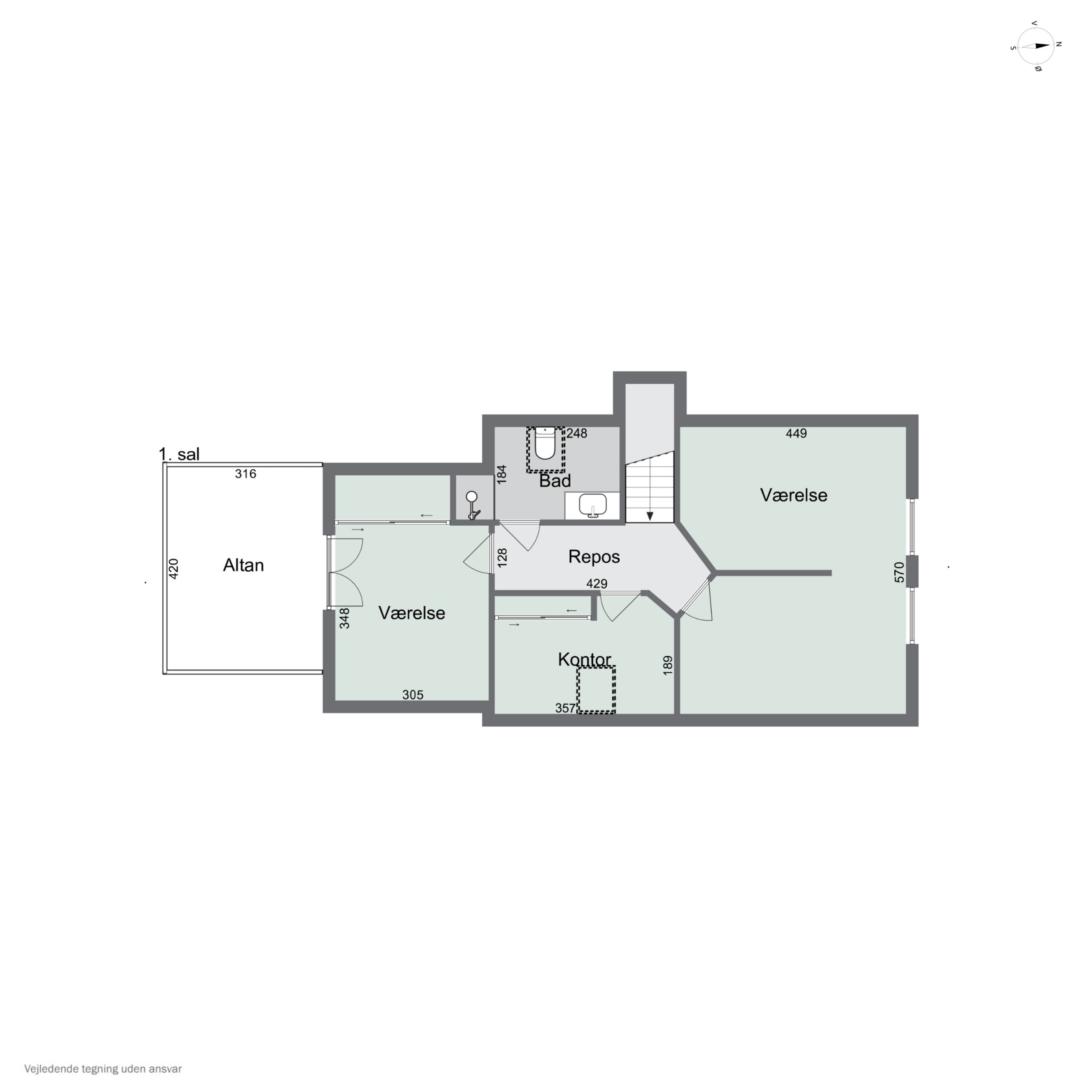 Plantegninger billede af Militærsvinget 16, 4700 Næstved