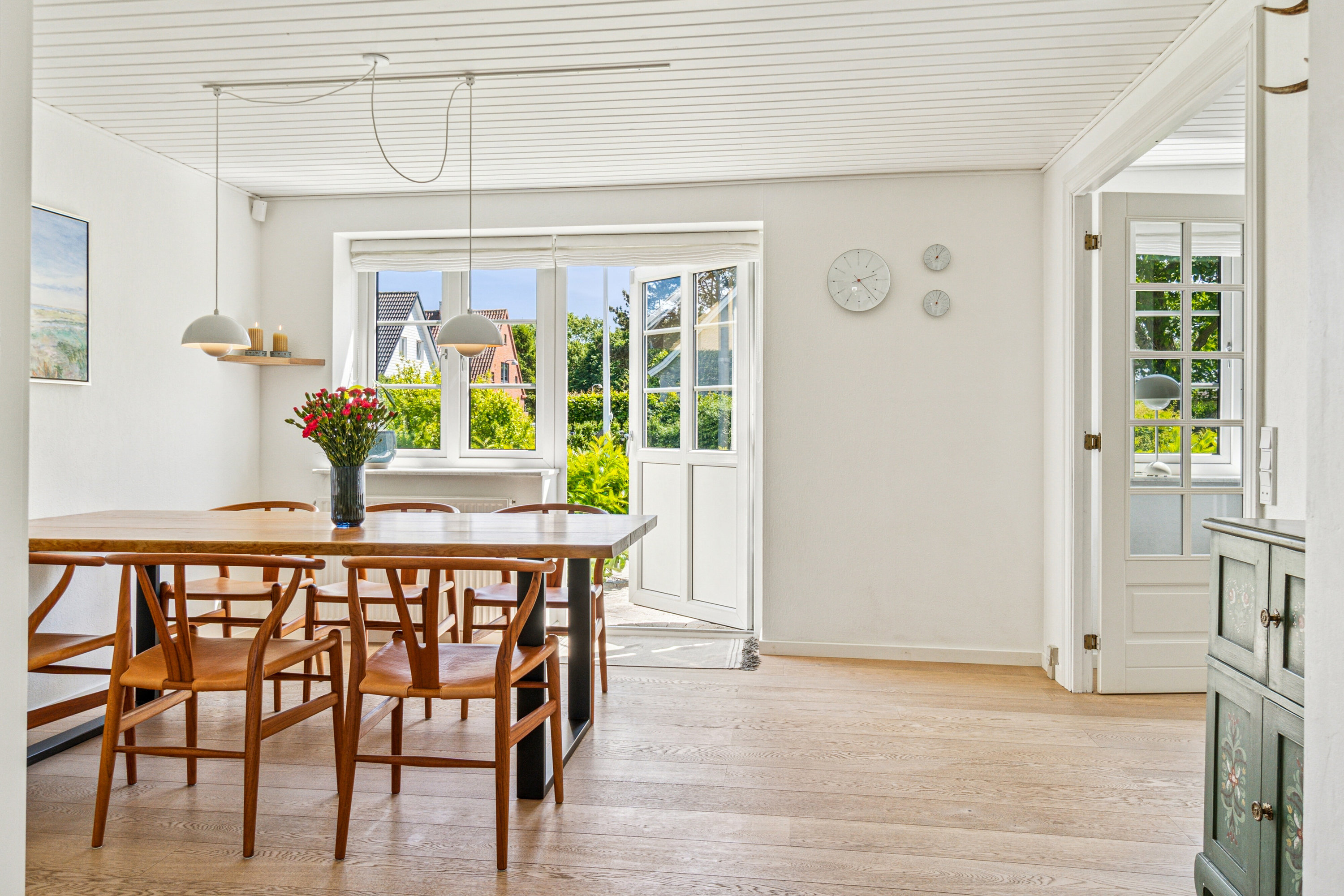 Fremhævet spisestue billede i fuldskærmstilstand. Billede af Møllebakken 7, 4200 Slagelse