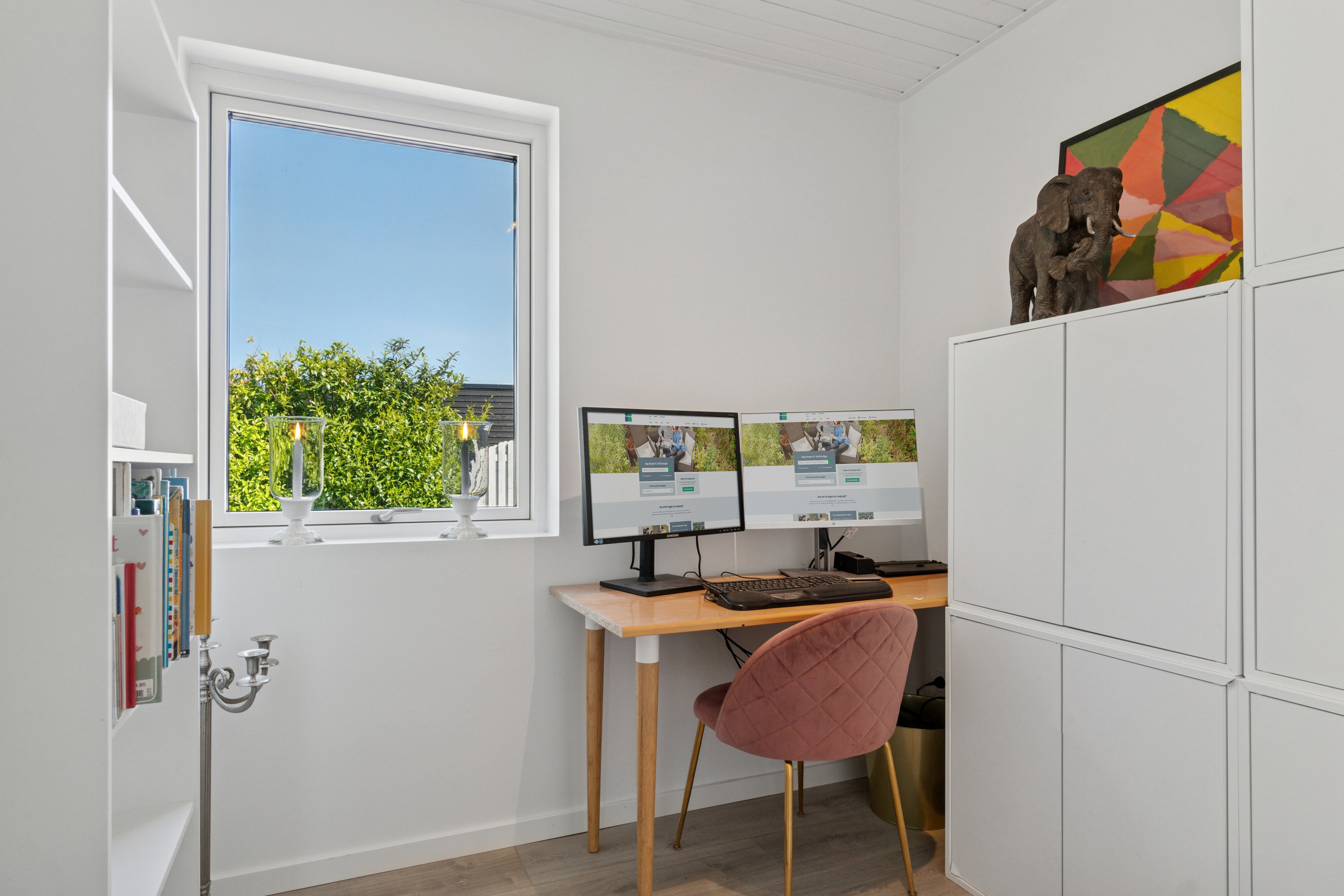 Fremhævet arbejdsværelse billede i fuldskærmstilstand. Billede af Møllealle 7, Nyker, 3700 Rønne